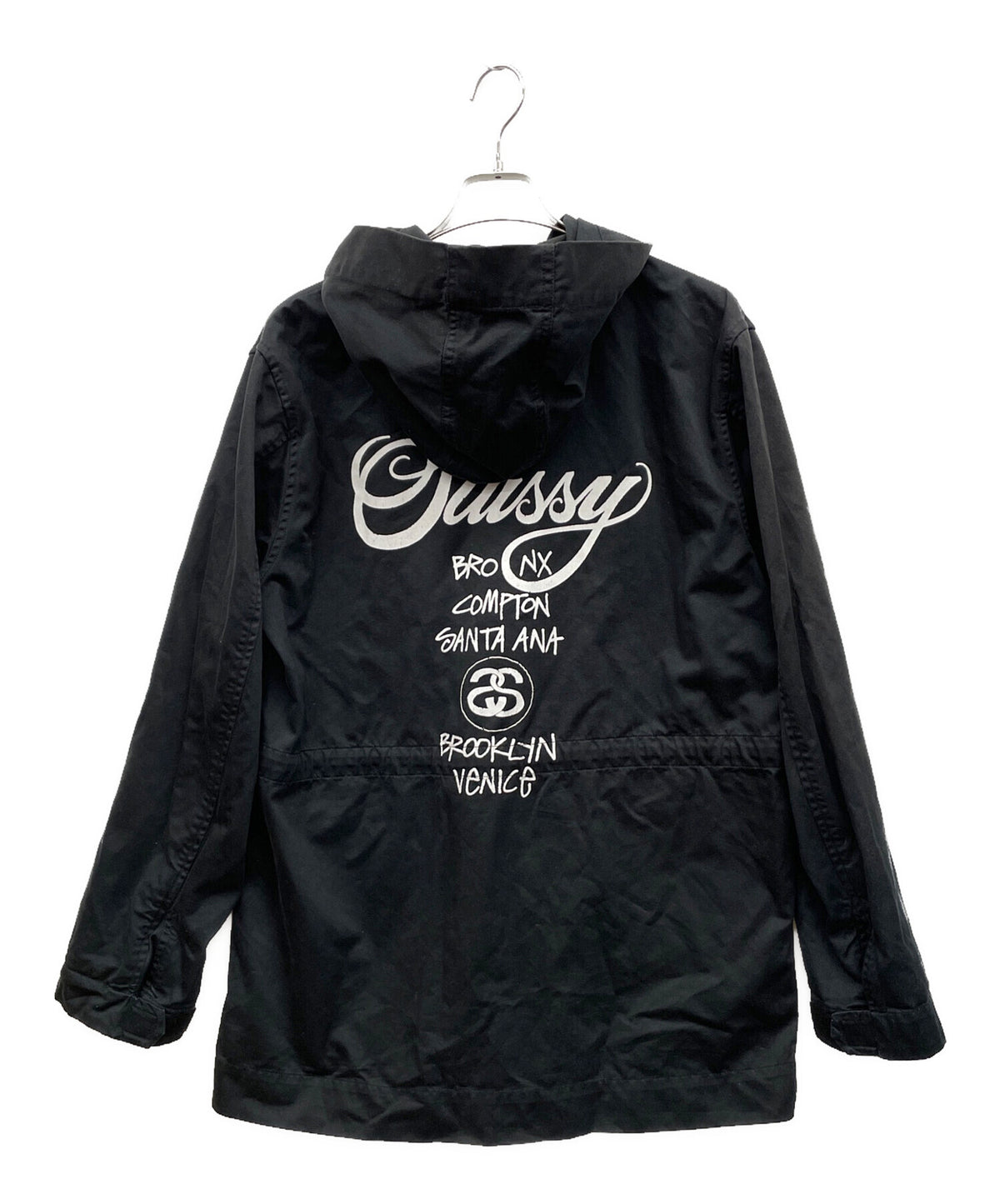 [Pre-owned] stussy 10's STUSSY WORLD TOUR FIELD PARKA TYPE COAT Hooded Coat
