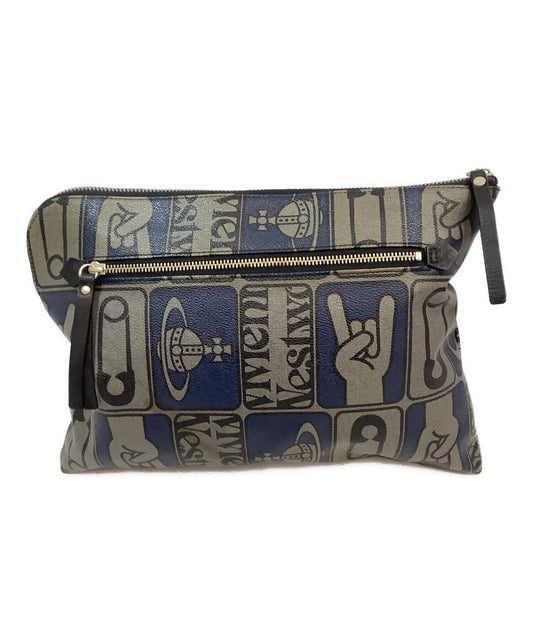 [Pre-owned] Vivienne Westwood zippered carrying case