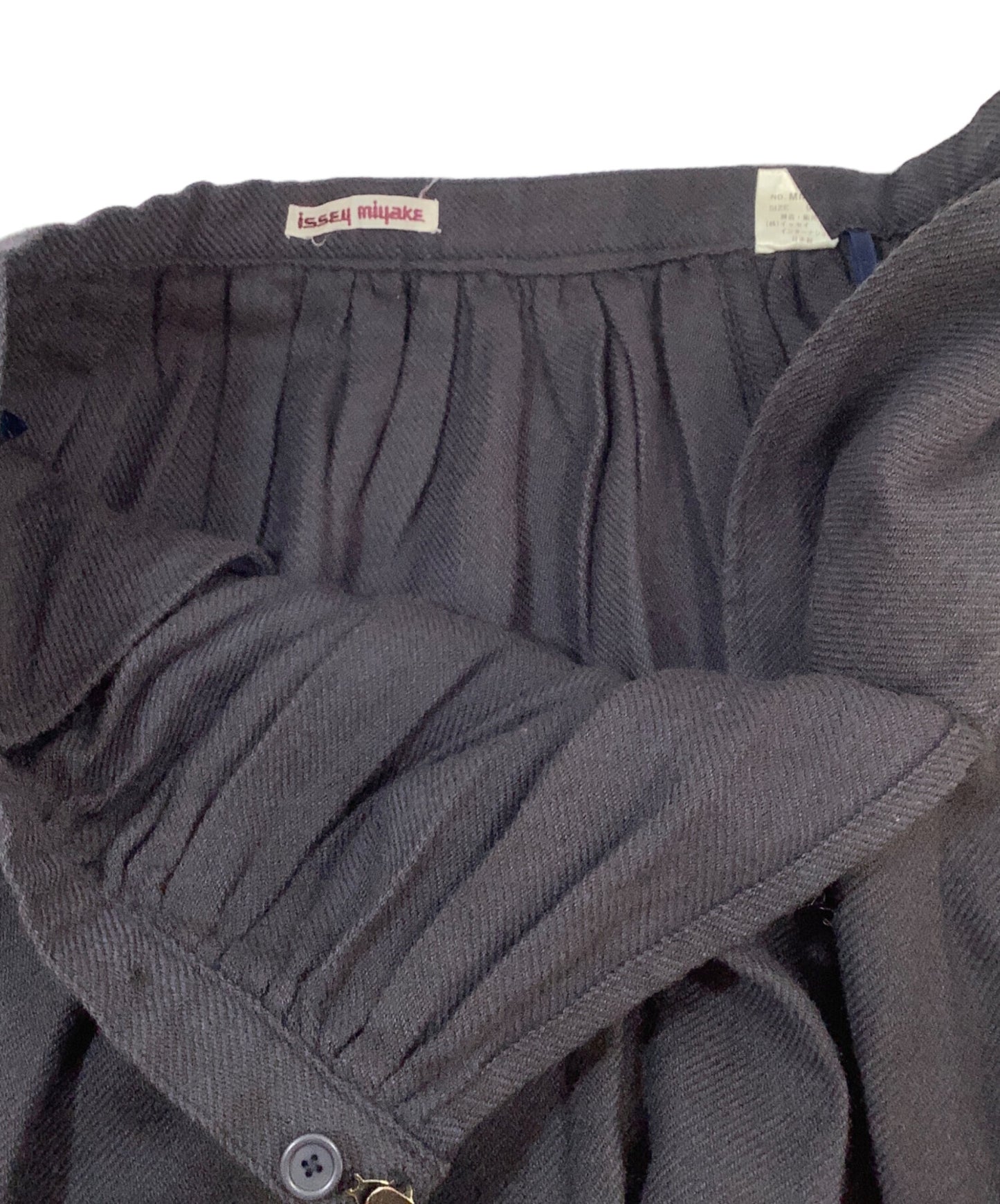 [Pre-owned] ISSEY MIYAKE wool skirt MN54152