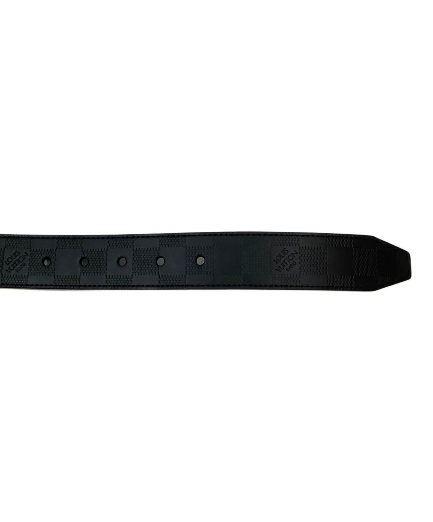 [Pre-owned] LOUIS VUITTON Reversible leather belt M9674