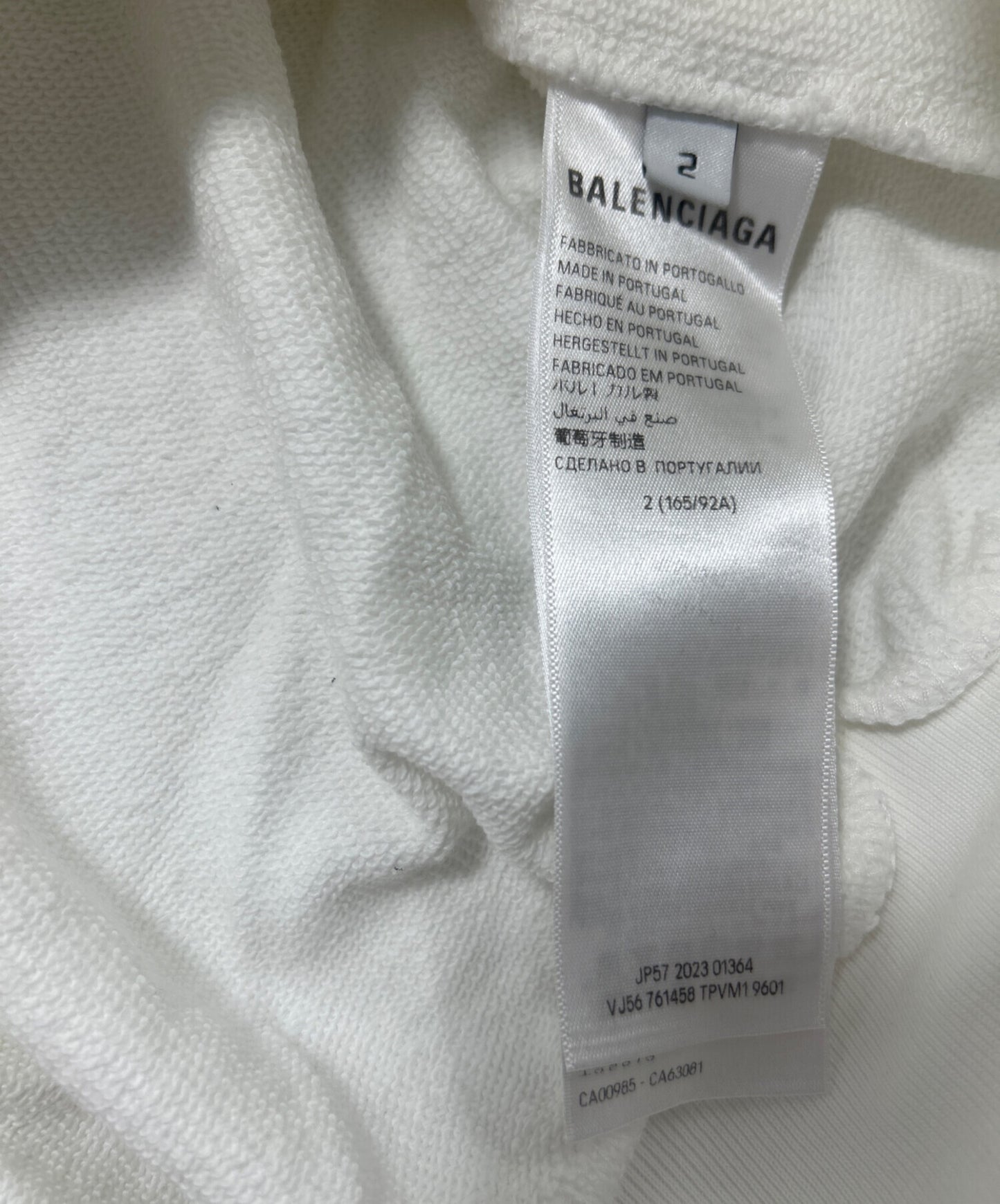 [Pre-owned] BALENCIAGA pullover hoodie 761458 TPVM1