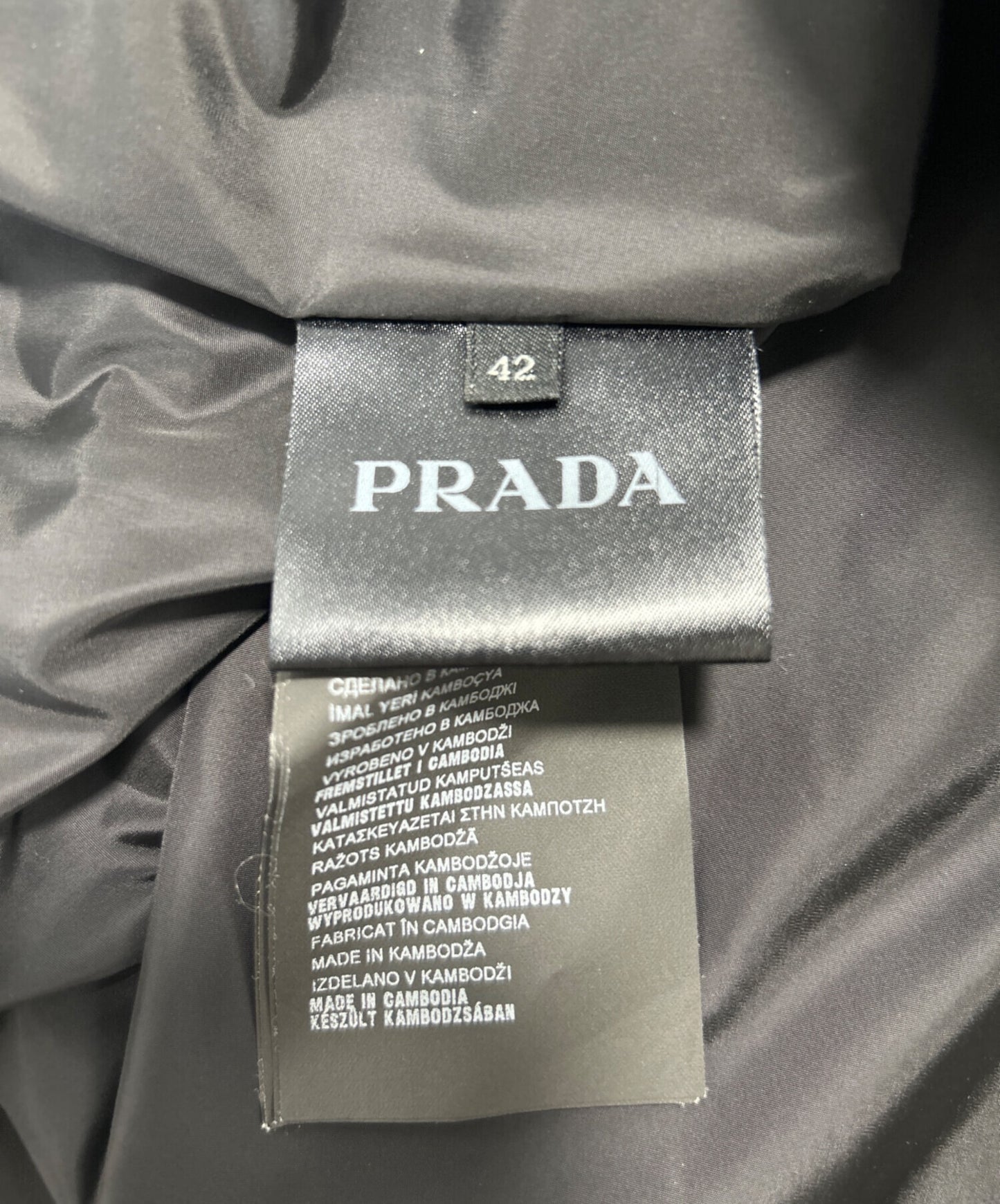 [Pre-owned] PRADA nylon jacket 29Z597