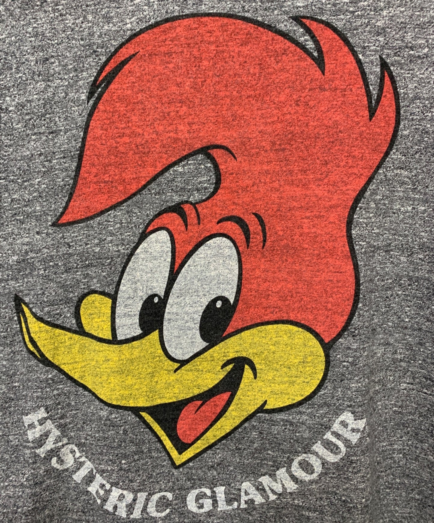 [Pre-owned] Hysteric Glamour Wood Pecker Print T-Shirt 0252CT10