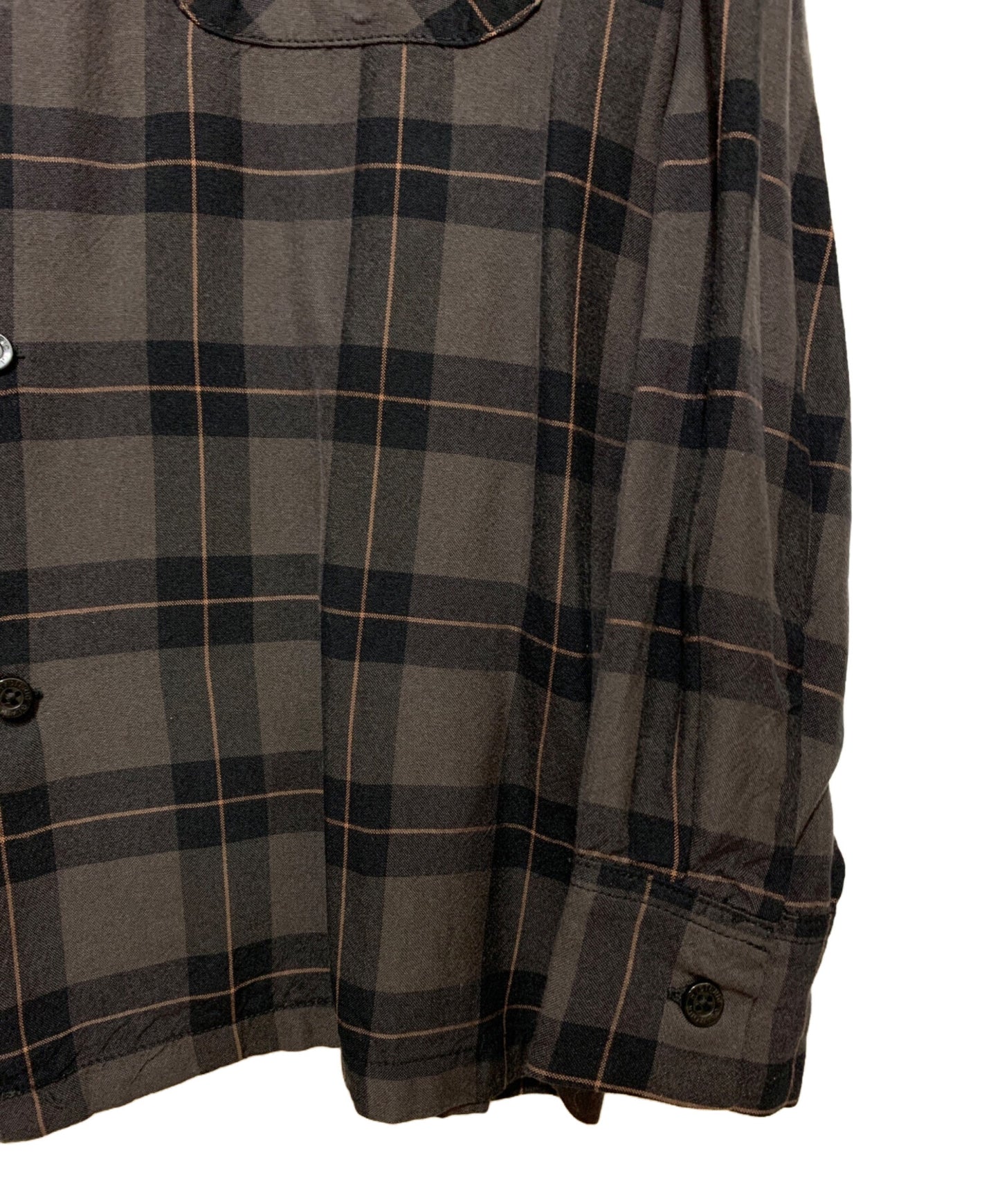 [Pre-owned] Hysteric Glamour LOVE ME TWO TIMES embroidered open collar shirt 02233AH03