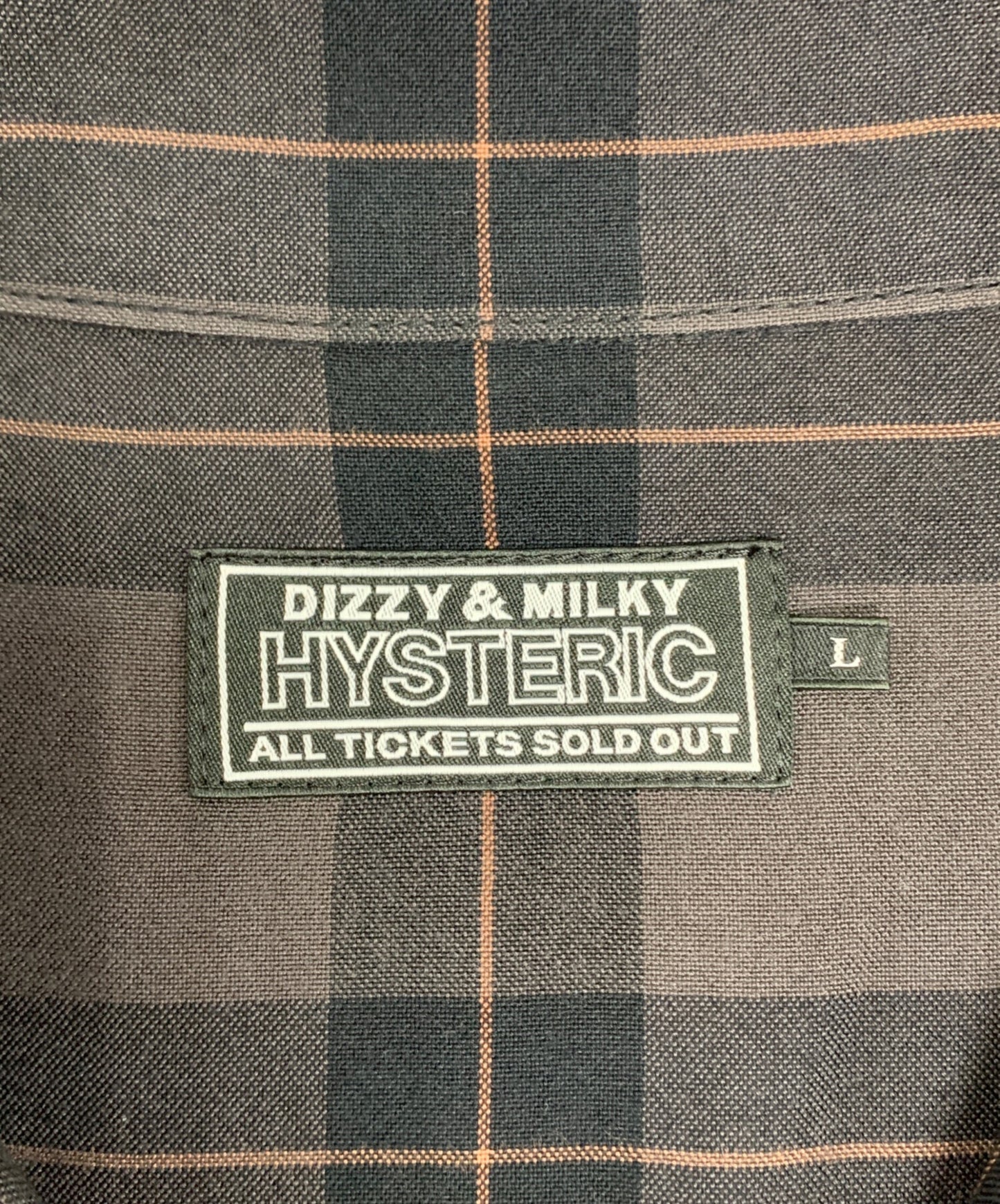 [Pre-owned] Hysteric Glamour LOVE ME TWO TIMES embroidered open collar shirt 02233AH03