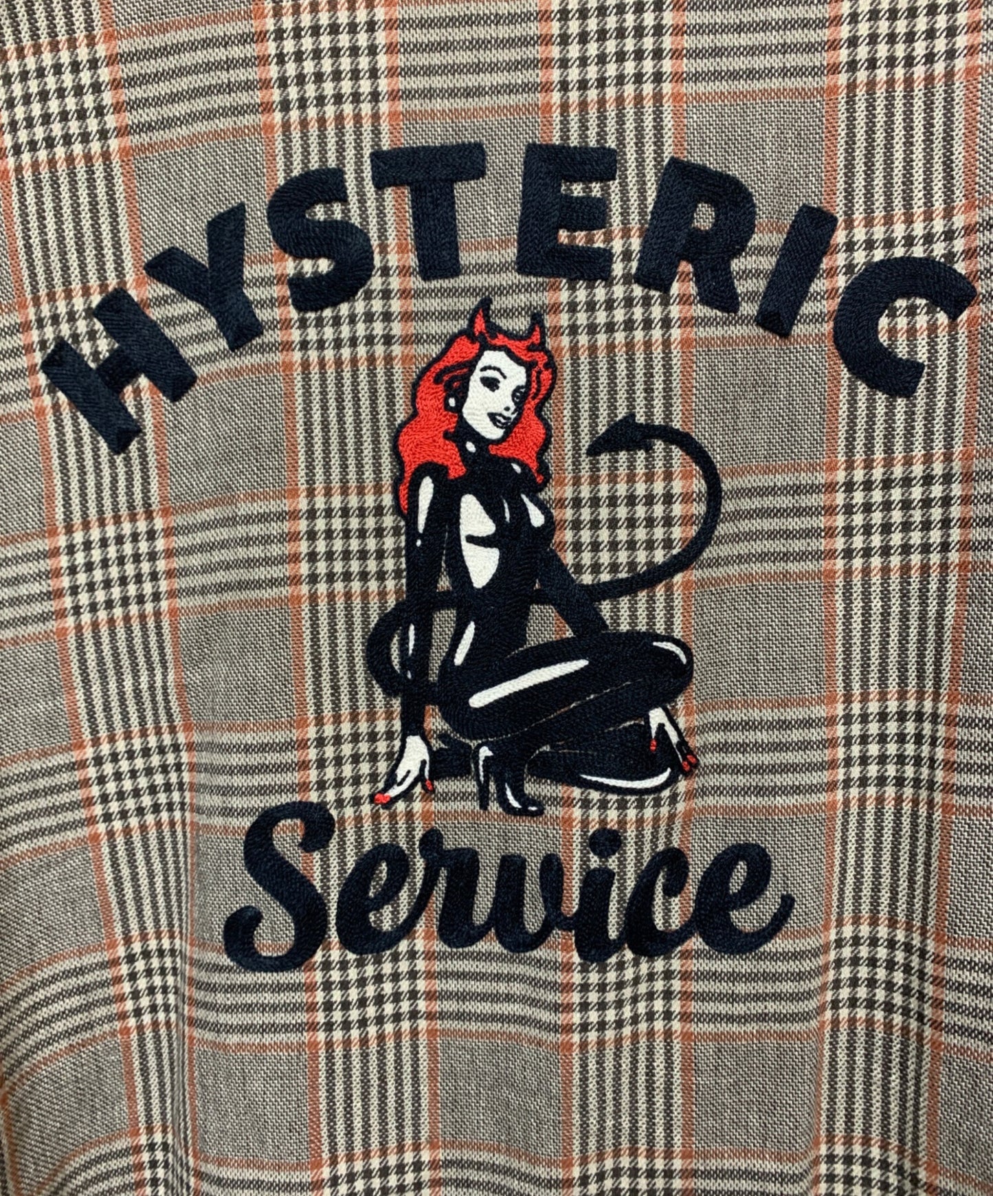 [Pre-owned] Hysteric Glamour Long Sleeve Check Shirt 02223AH03