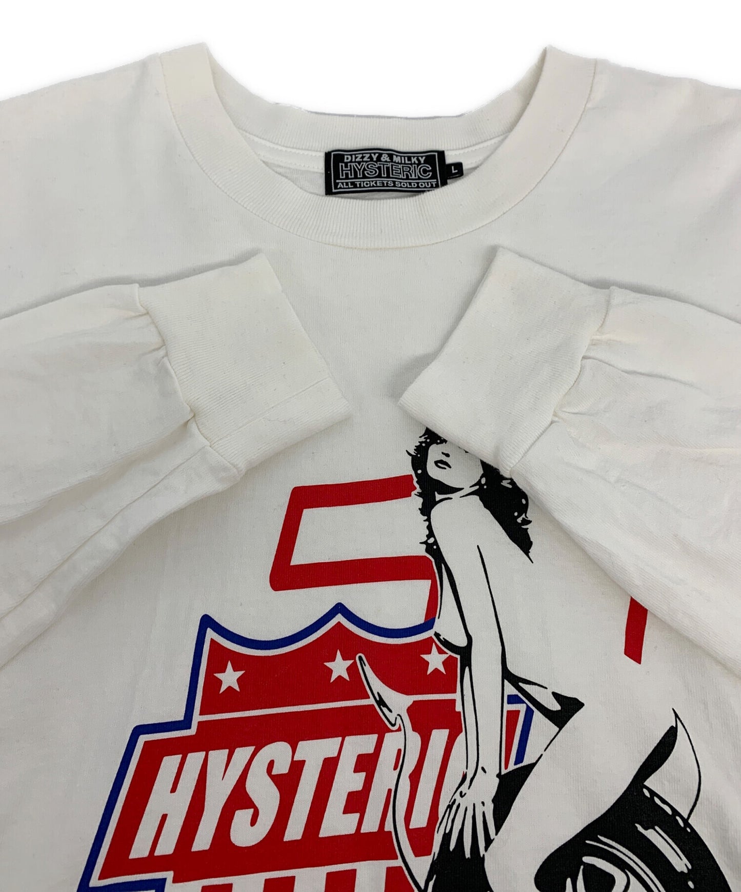 [Pre-owned] Hysteric Glamour long sleeve cut and sewn 02251CL06