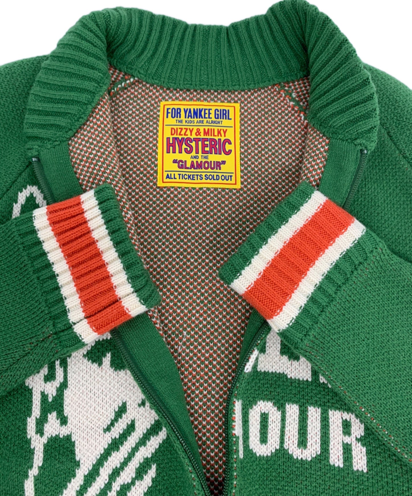 [Pre-owned] Hysteric Glamour Jacquard oversize jumper 01243ND06