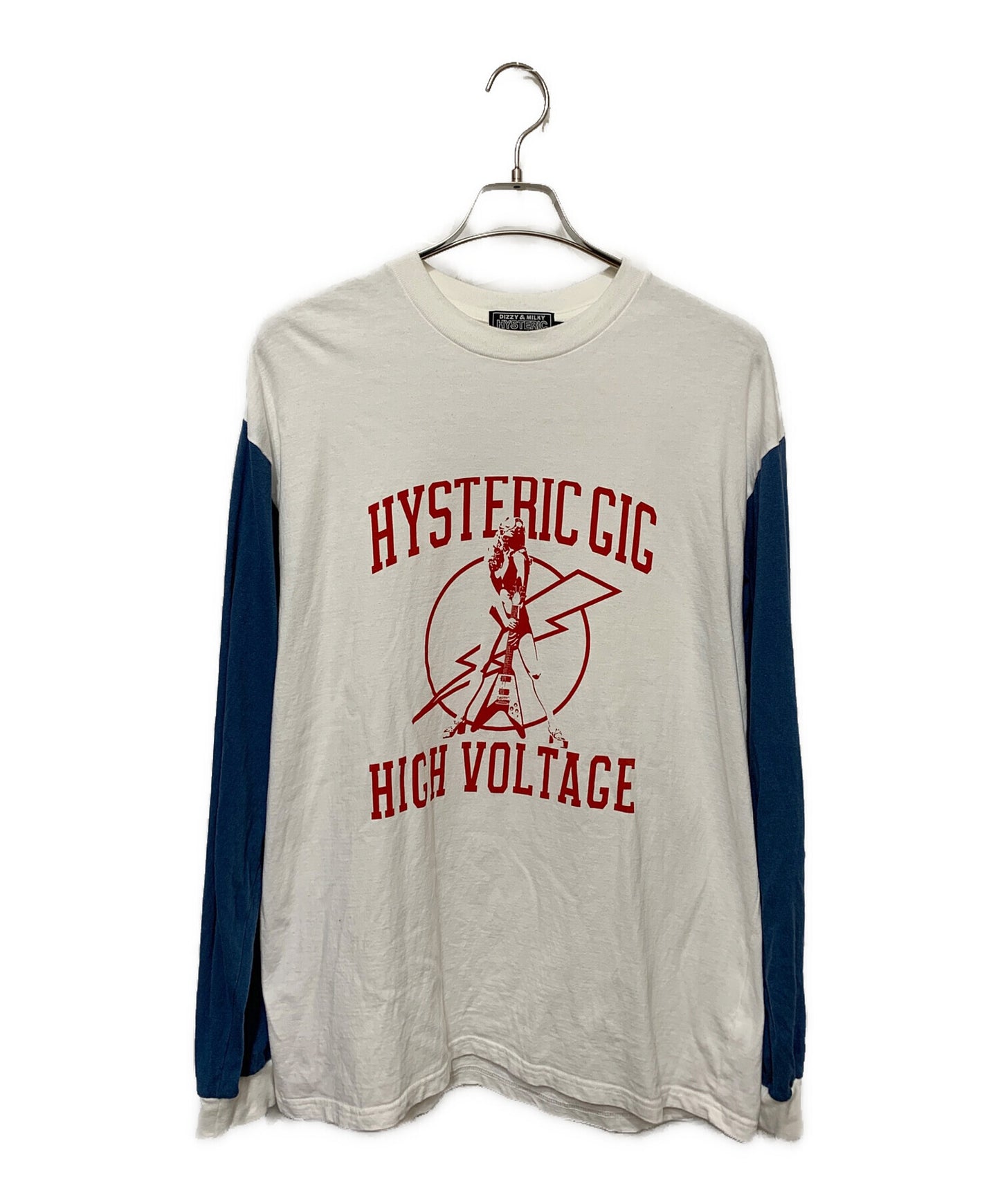 [Pre-owned] Hysteric Glamour HIGH VOLTAGE Long sleeve cut and sewn 02233CL04