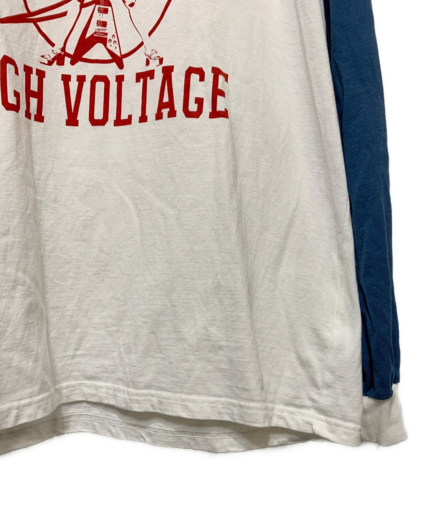 [Pre-owned] Hysteric Glamour HIGH VOLTAGE Long sleeve cut and sewn 02233CL04