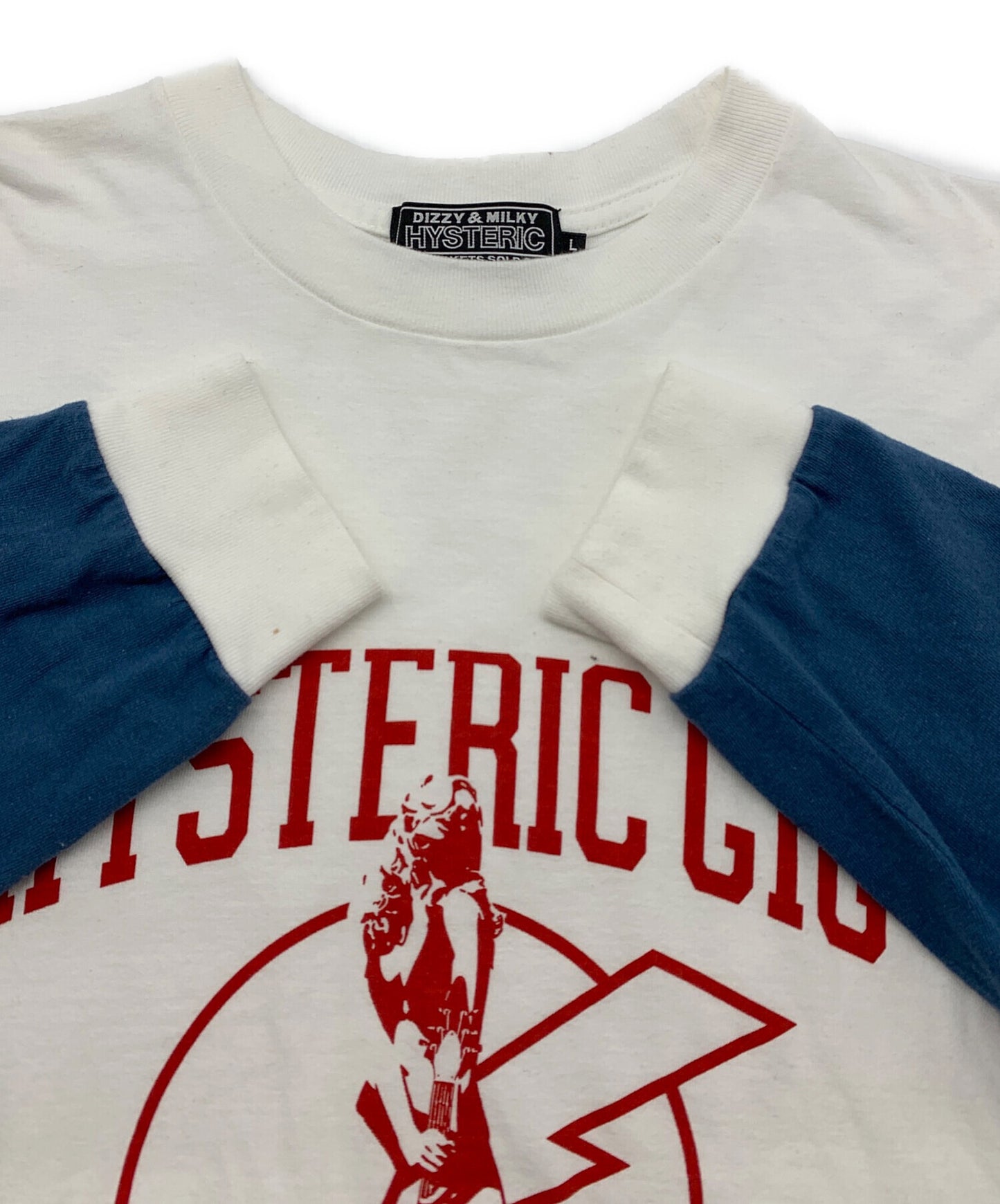 [Pre-owned] Hysteric Glamour HIGH VOLTAGE Long sleeve cut and sewn 02233CL04