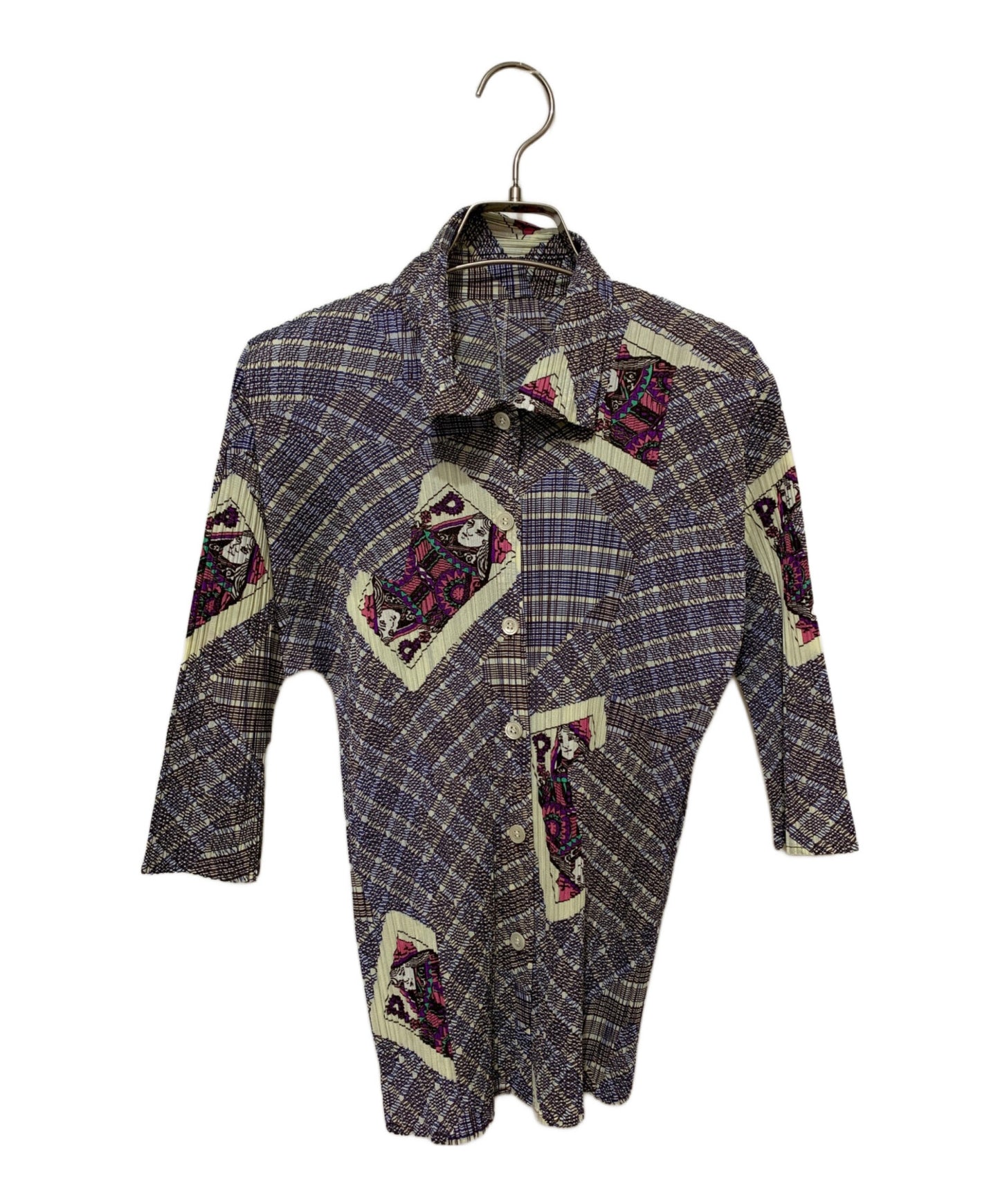 [Pre-owned] PLEATS PLEASE pleated shirt