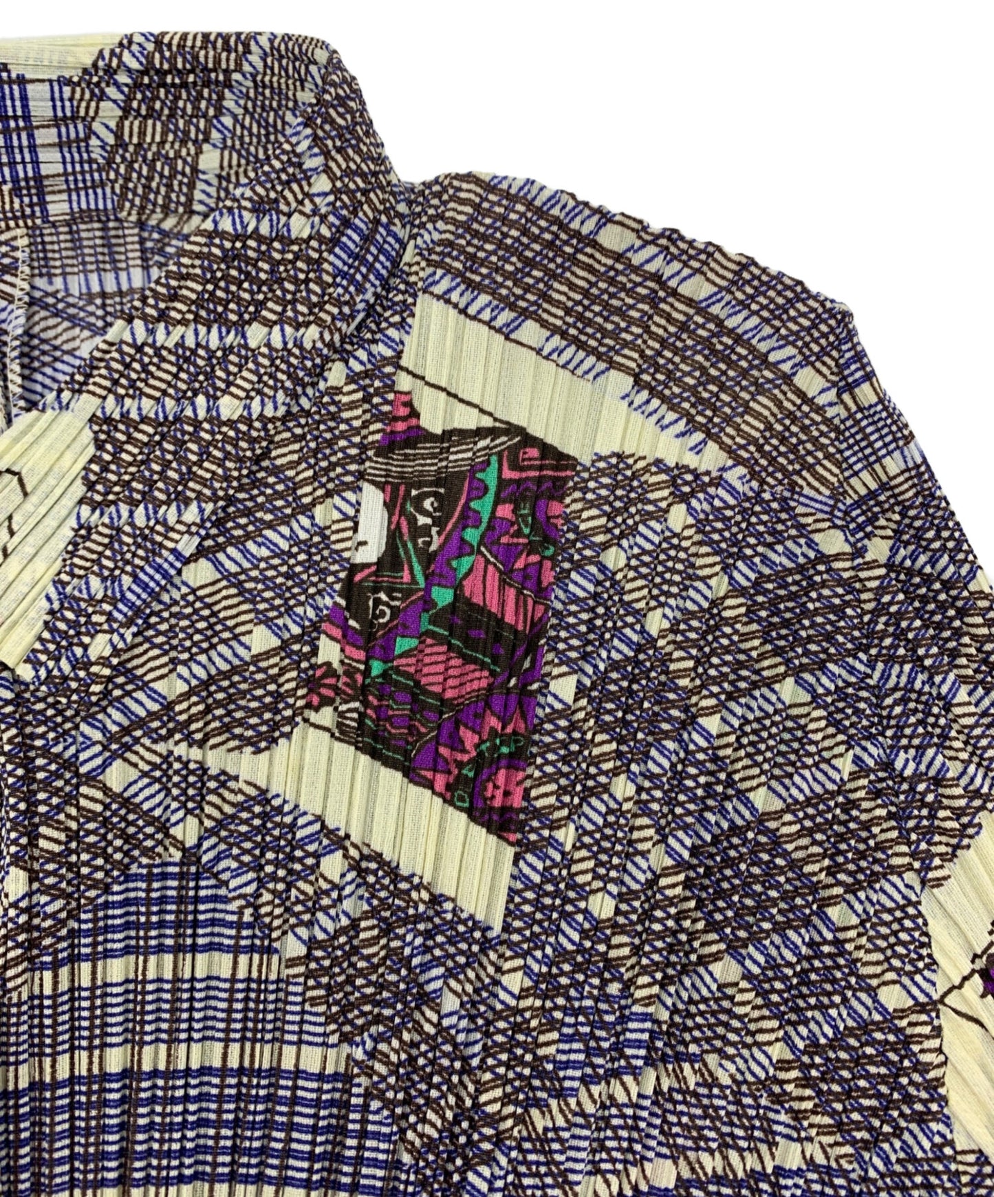 [Pre-owned] PLEATS PLEASE pleated shirt