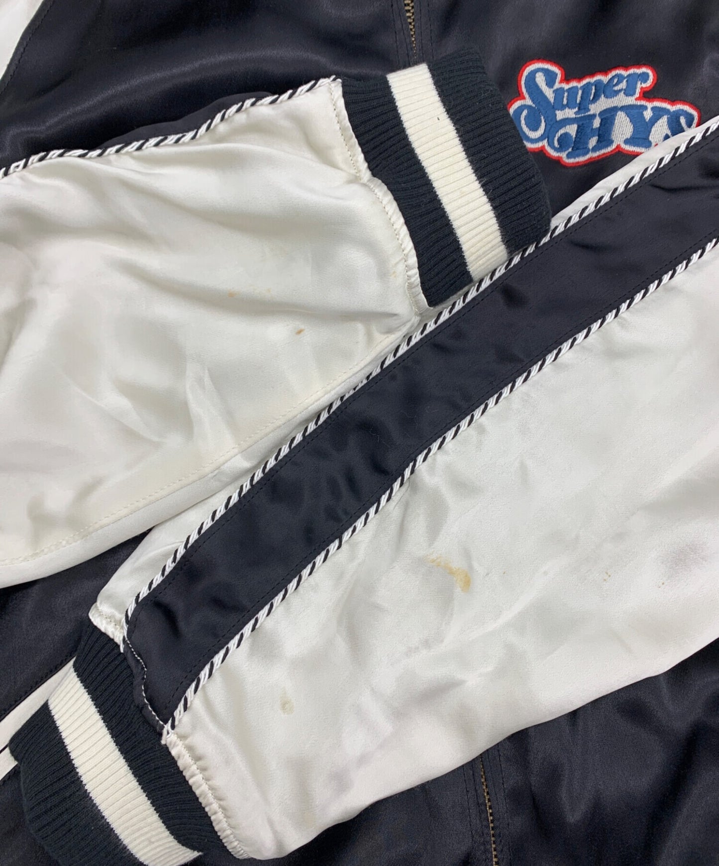 [Pre-owned] Hysteric Glamour LOVE MAKER Embroidered Souvenir Jacket Blouson 02233AB09