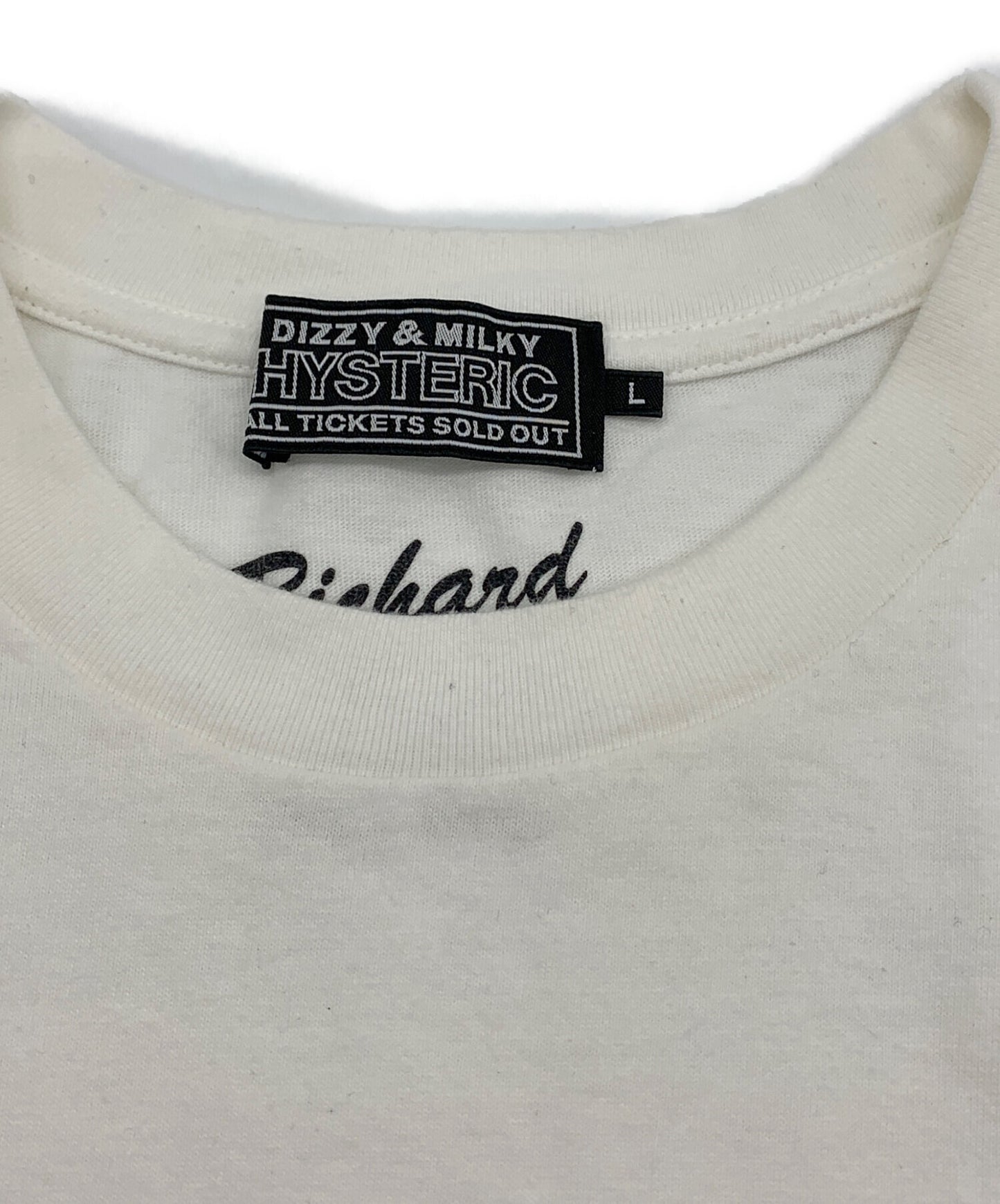 [Pre-owned] Hysteric Glamour RK/XX GIRLS T-shirt 02231CT36