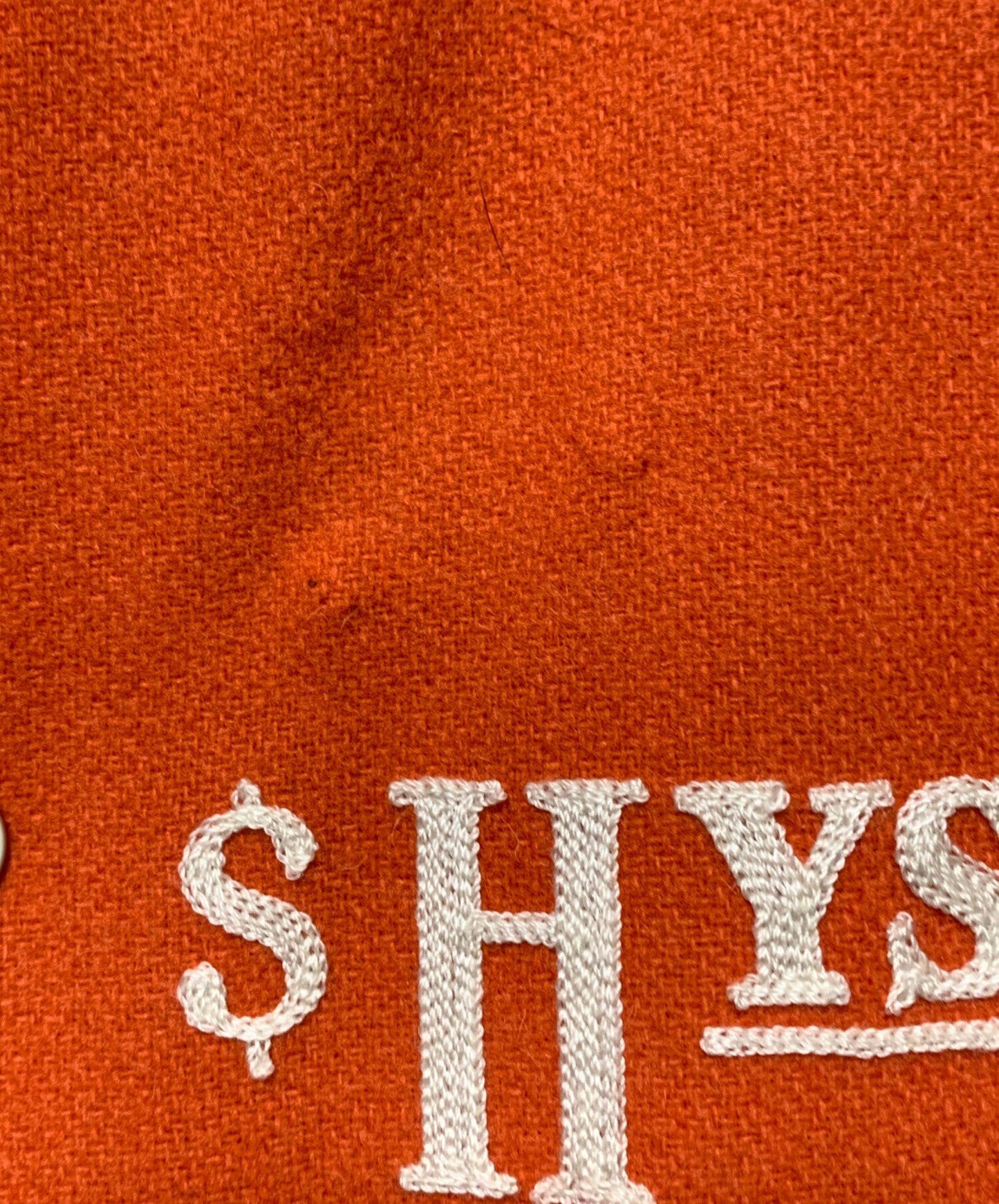 [Pre-owned] Hysteric Glamour HG REWARD embroidered stadium jacket 02243AB09