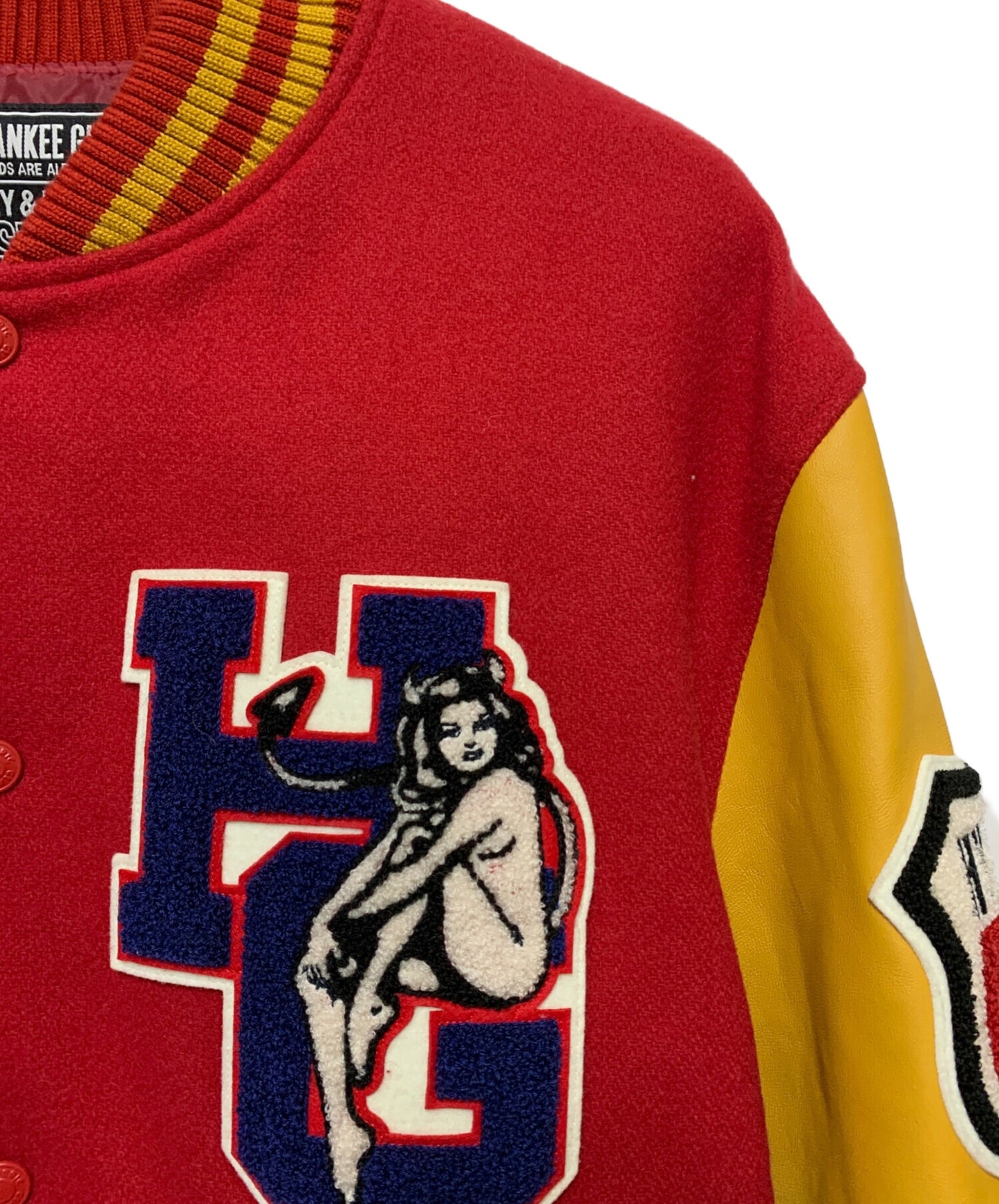 [Pre-owned] Hysteric Glamour MOTOR CITY FEVER stadium jacket 02233AB05