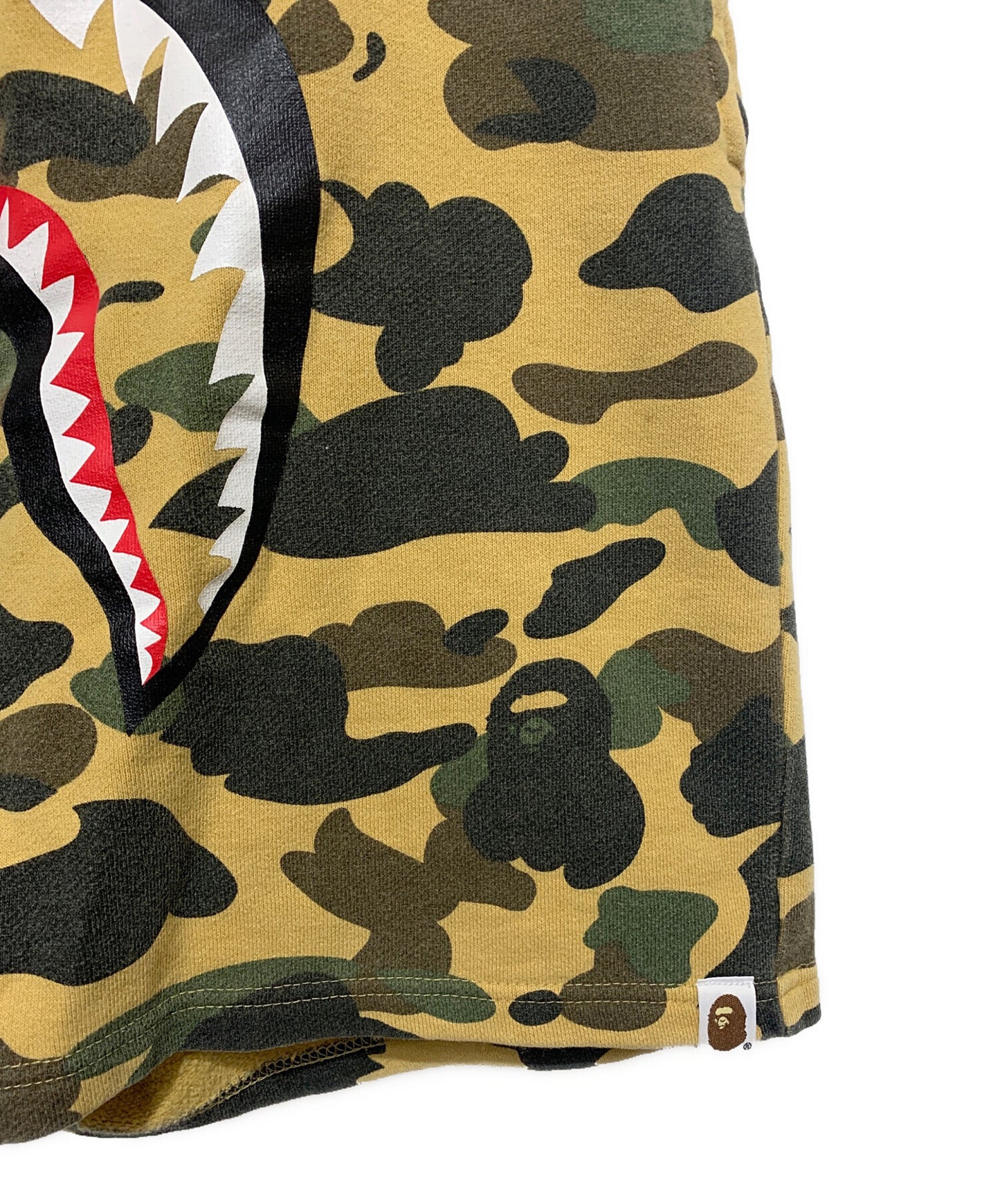 [Pre-owned] A BATHING APE SHARK SWEAT SHORTS 001SPF301008X