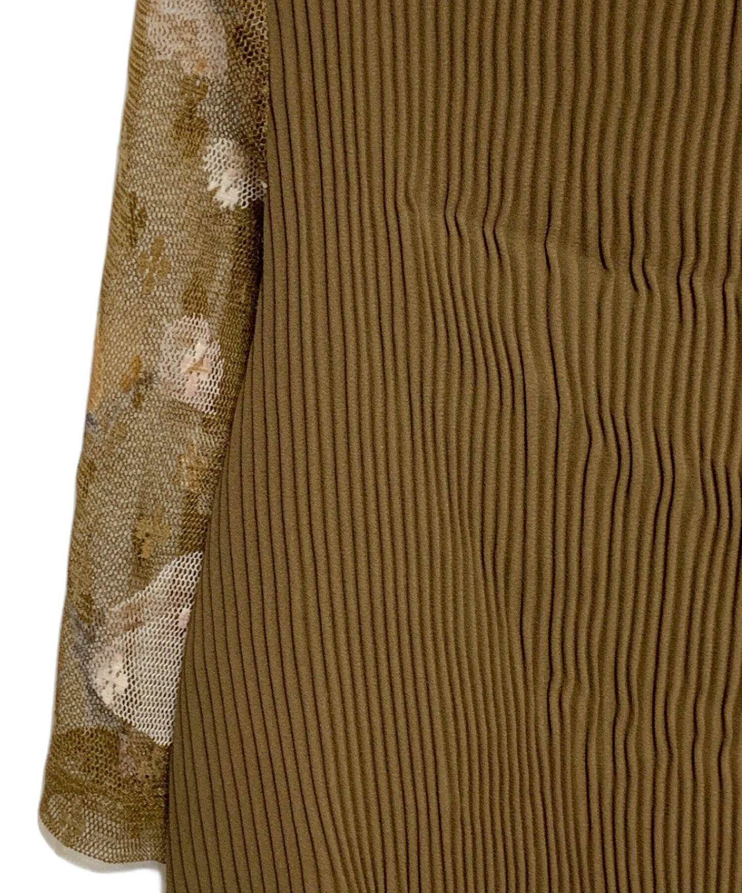 [Pre-owned] COMME des GARCONS pleated shirt blouse GA-T014