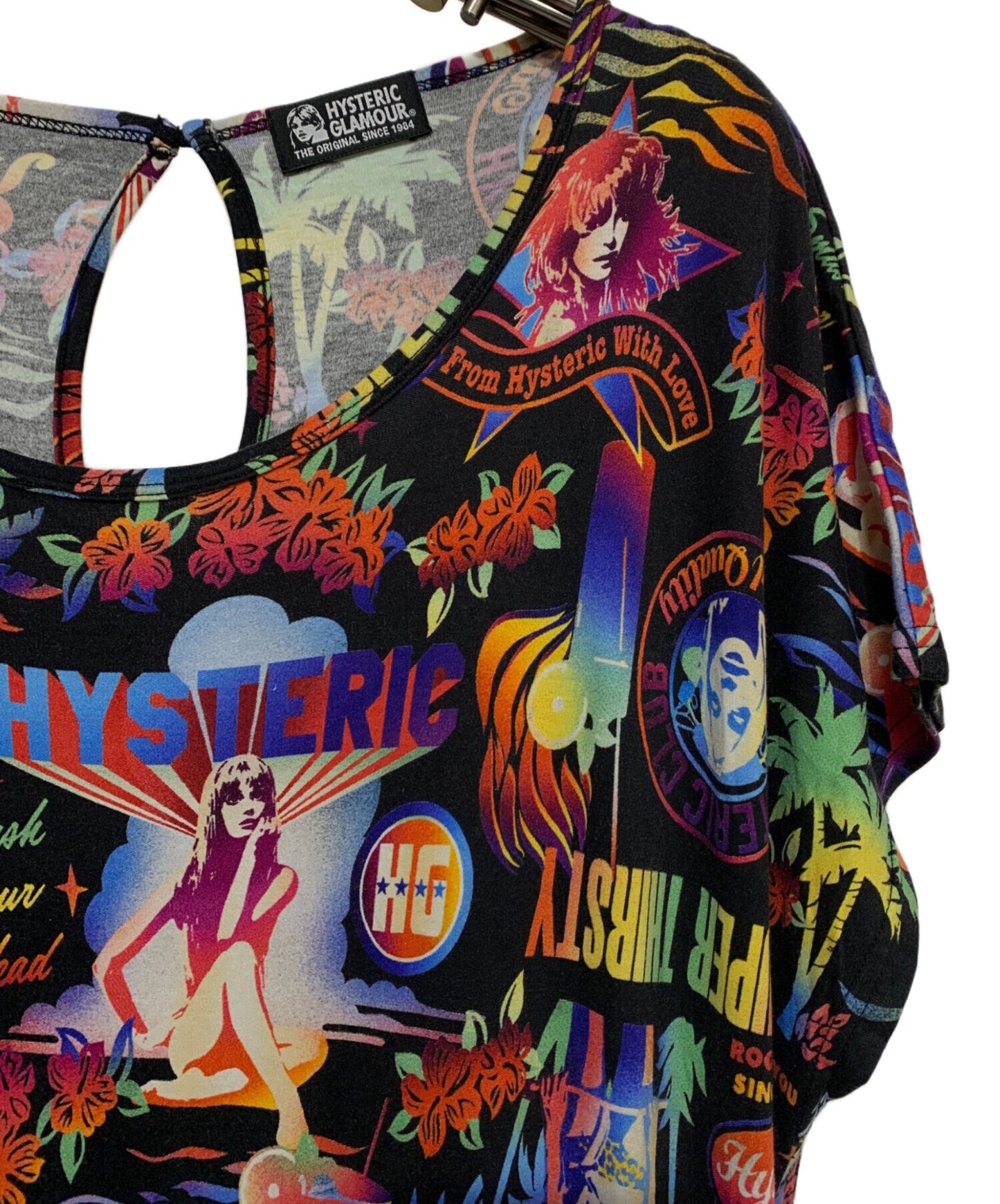 [Pre-owned] Hysteric Glamour SUPER THIRSTY All-Over Print One-Piece 01172CP02