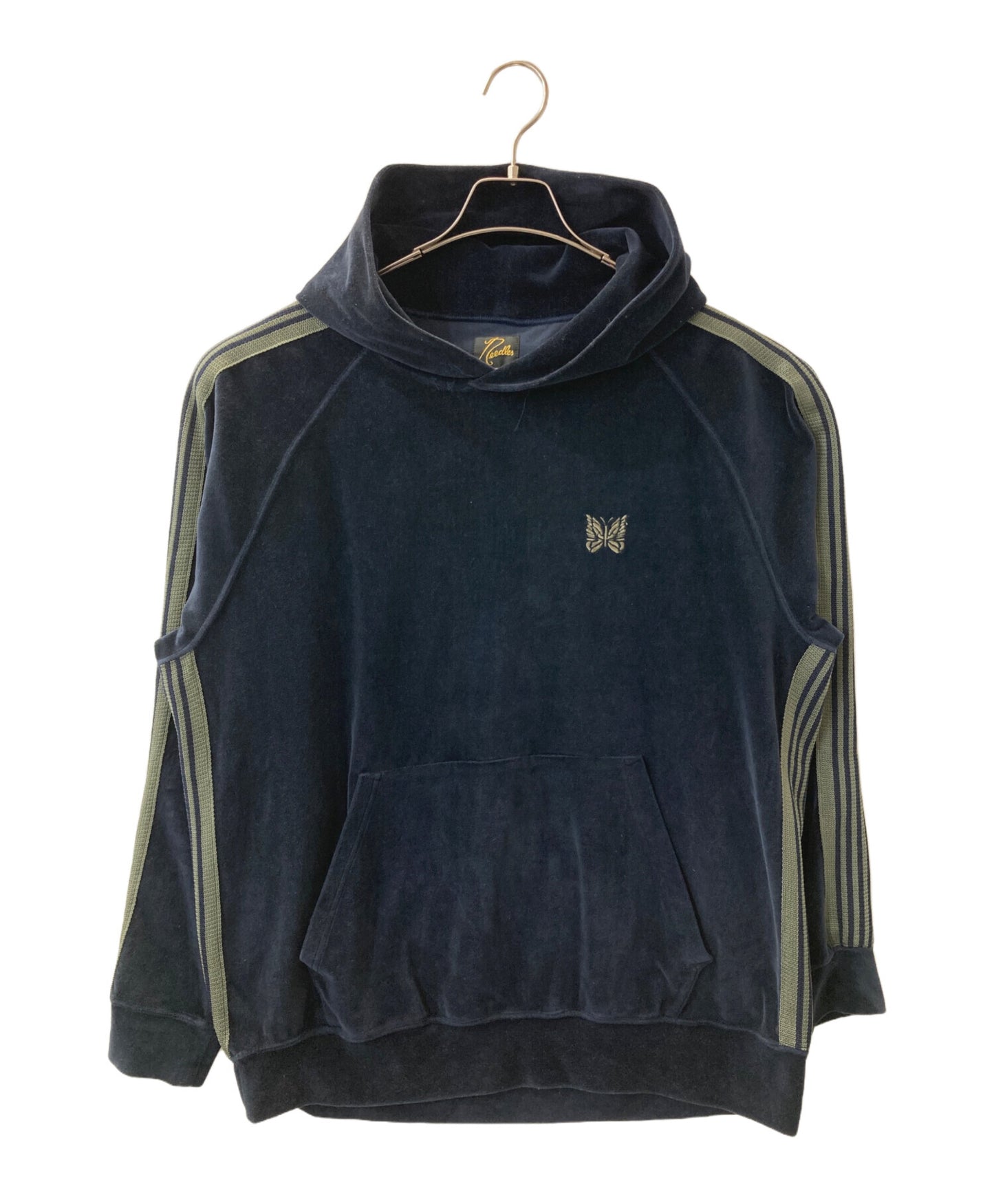 [Pre-owned] Needles Velour Pullover Hoodie LQ235