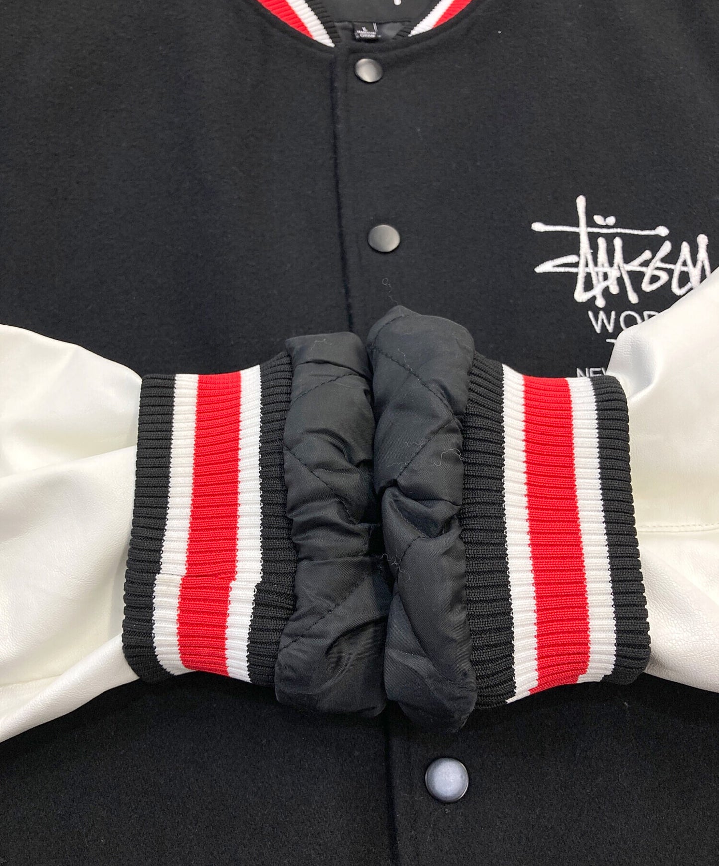 [Pre-owned] stussy jacket with team's logo