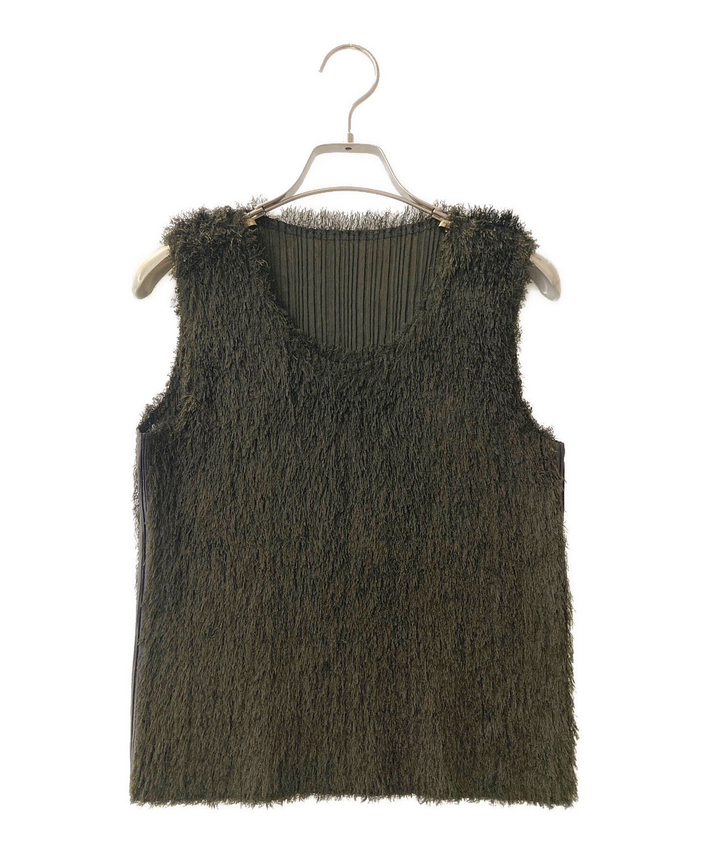 [Pre-owned] PLEATS PLEASE sleeveless blouse PP14-JK681