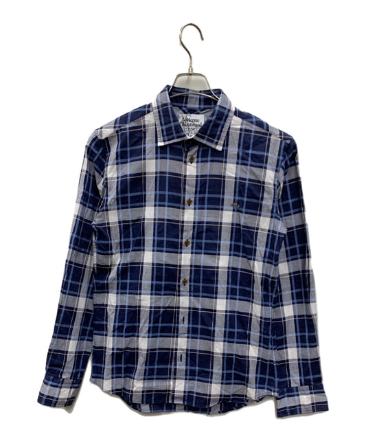 [Pre-owned] Vivienne Westwood man checked shirt VW-WR-78222