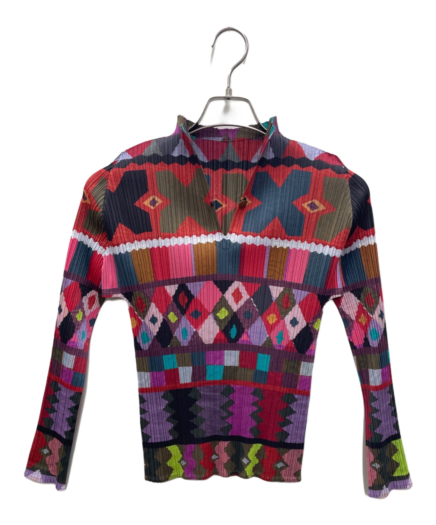 [Pre-owned] PLEATS PLEASE ISSEY MIYAKE pleated knit PP93-JK555