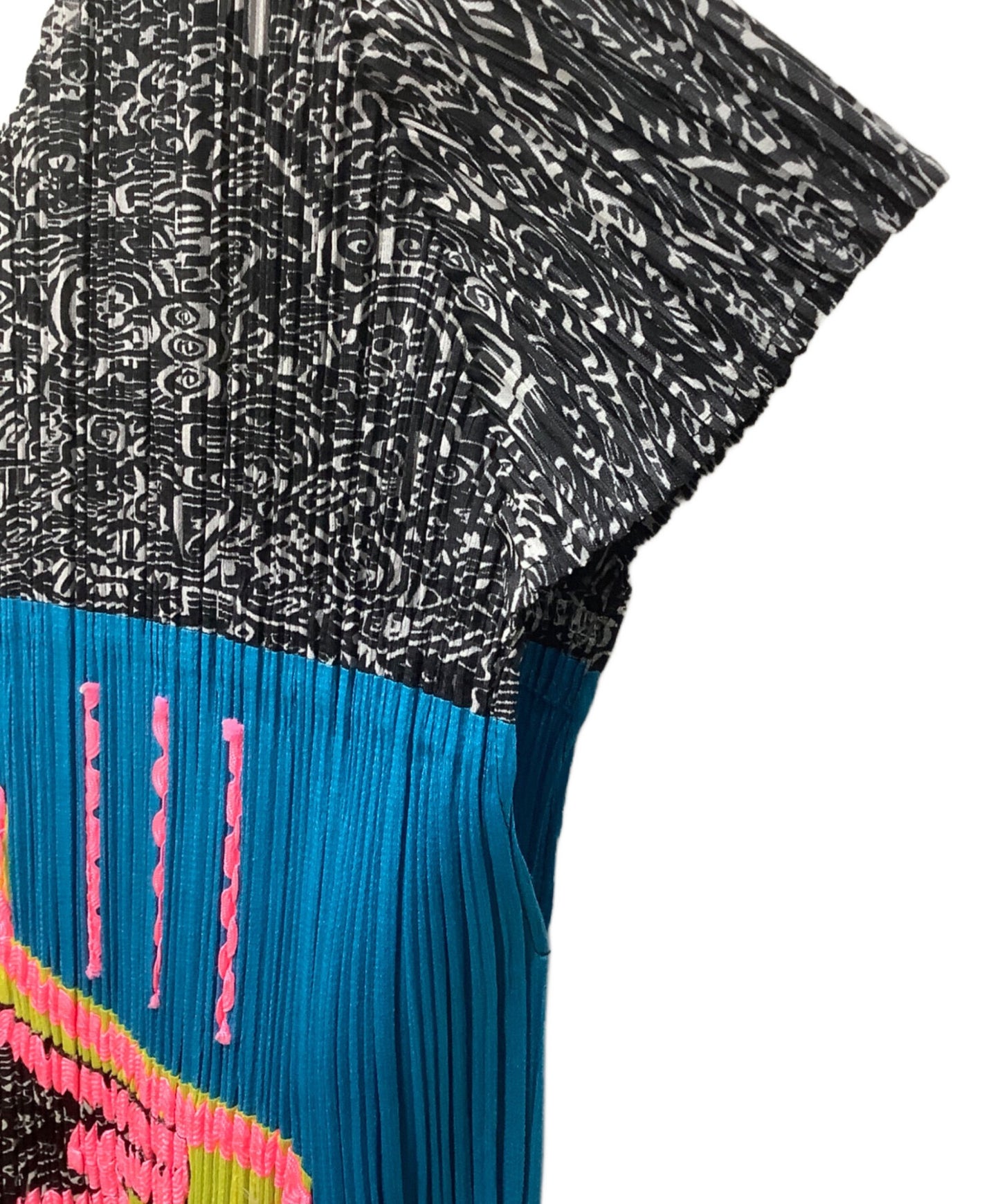 [Pre-owned] PLEATS PLEASE ISSEY MIYAKE ■Pleated cut and sewn PP91-JK731