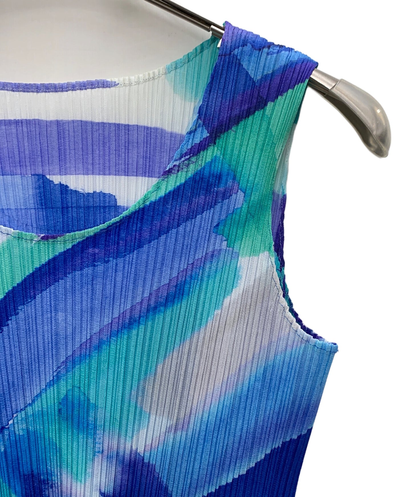 [Pre-owned] PLEATS PLEASE ISSEY MIYAKE Sleeveless pleated cut and sewn PP01-JK685