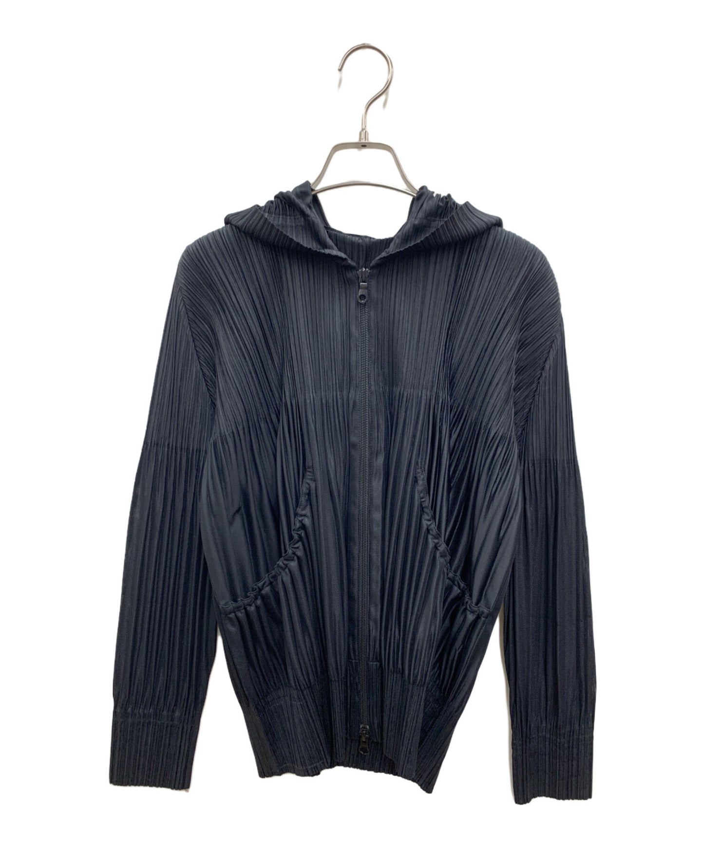 [Pre-owned] PLEATS PLEASE ISSEY MIYAKE ■Zip-up pleated parka PP01-JC832