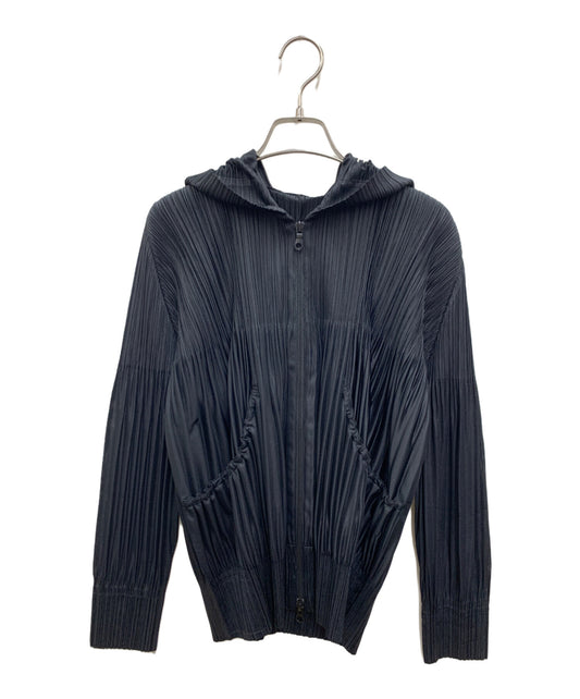 [Pre-owned] PLEATS PLEASE ISSEY MIYAKE ■Zip-up pleated parka PP01-JC832