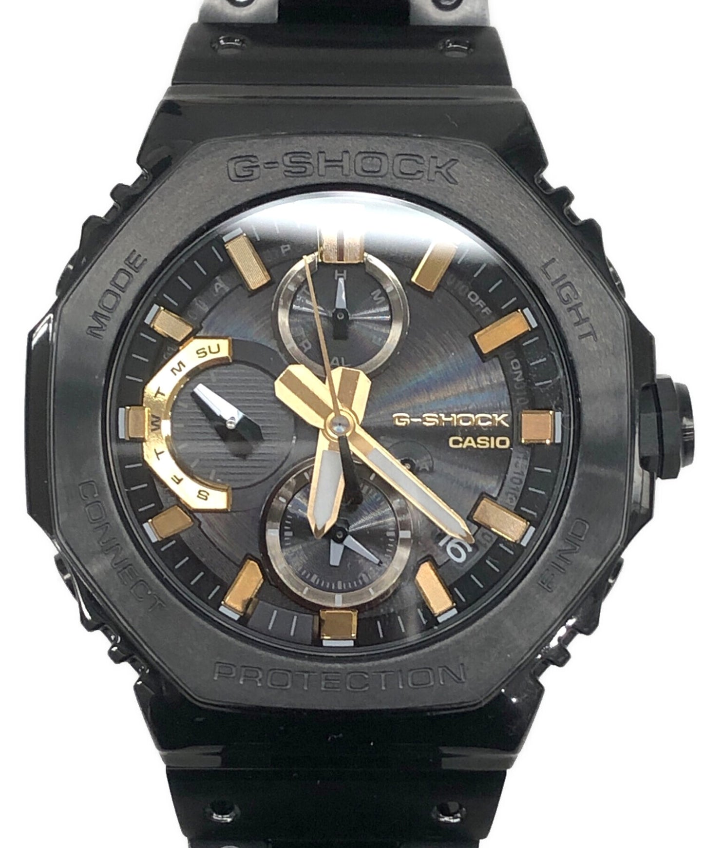 [Pre-owned] CASIO CASIO G-SHOCK GMC-2100 "CASIO 50th ANNIVERSARY" BLACK×GOLD Analog Full Metal GMC-B2100ZE-1AJR