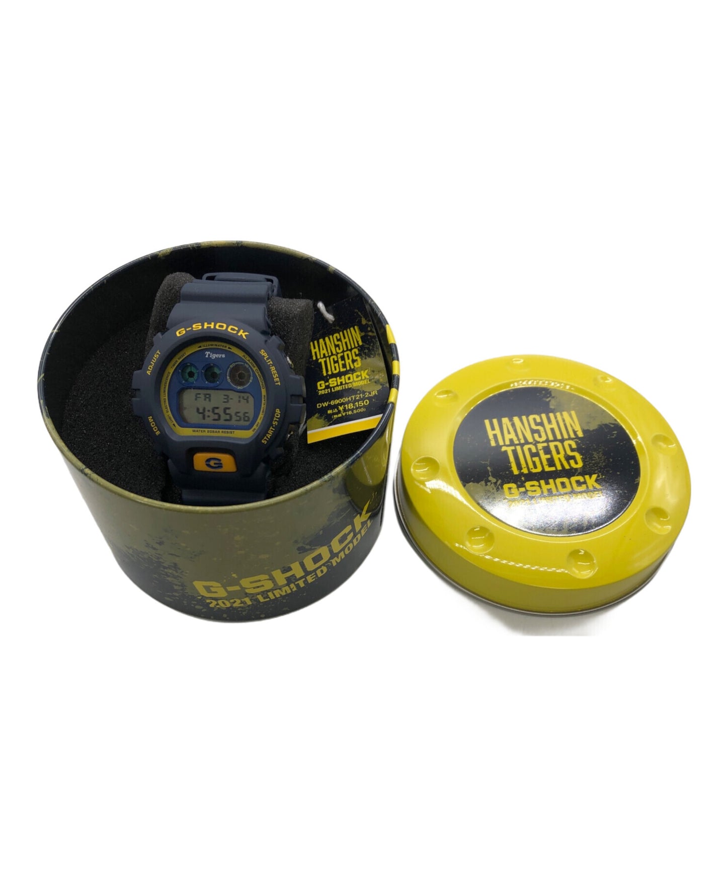 [Pre-owned] CASIO Hanshin Tigers x G-SHOCK 2021 Limited "ROKKO OROSHI" / HT x G-SHOCK 2021Ltd, "ROKKO OROSHI DW-6900FS
