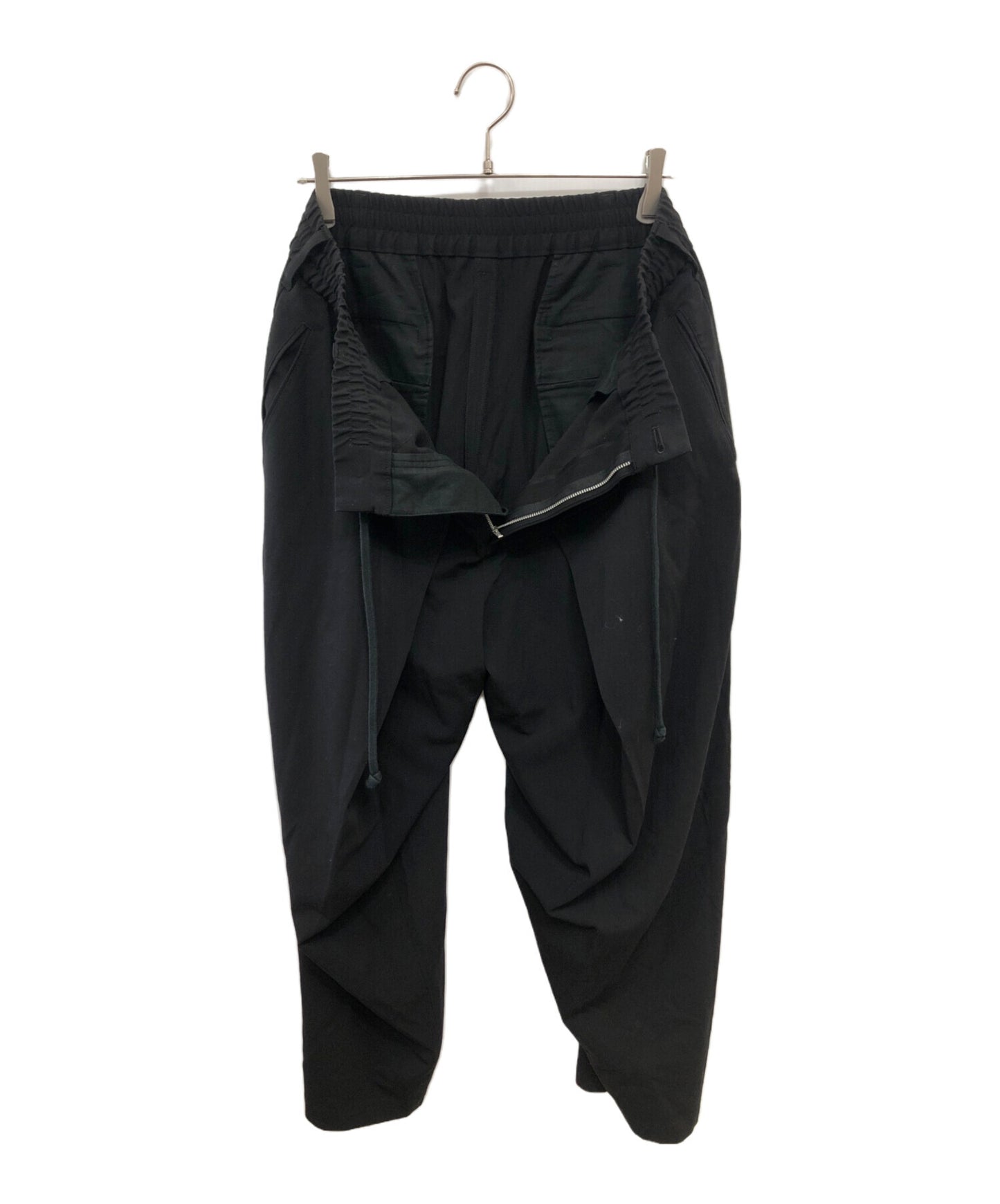 [Pre-owned] s'yte Polyester rayon gabardine stretch center wide tuck pants/PE/RAYON GABARDINE STRETCH CENTER WIDE TACK PANTS US-P70-912
