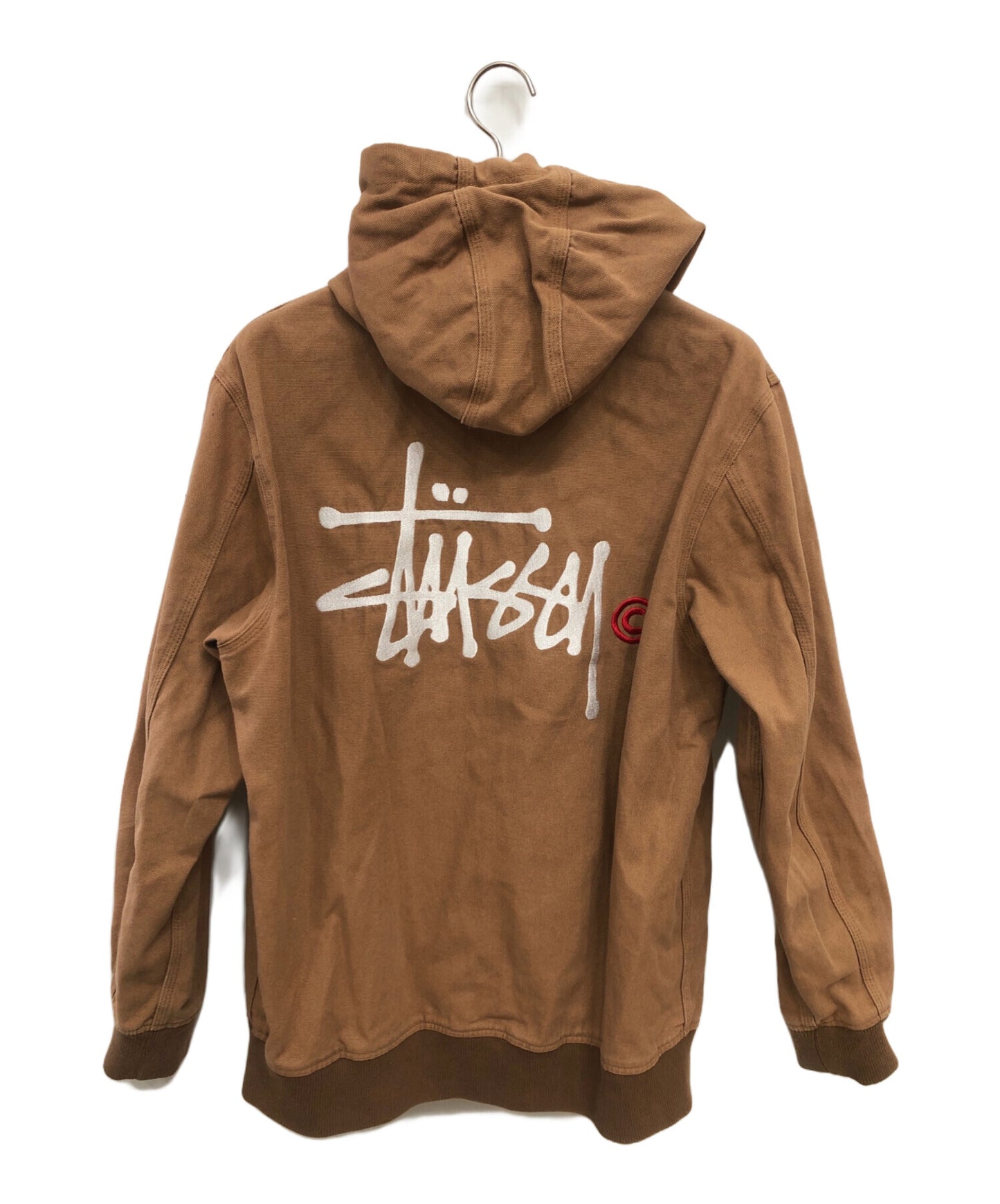 [Pre-owned] stussy Canvas Worker Zip Hoodie 315107