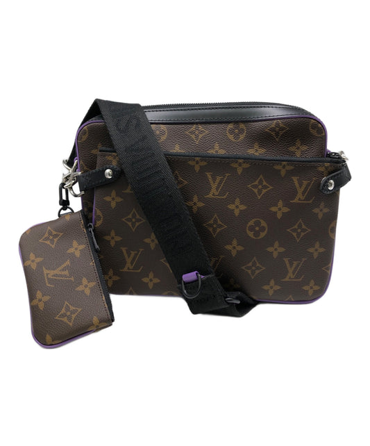 [Pre-owned] LOUIS VUITTON MONOGRAM MACASSAR TRIO MESSENGER M46266