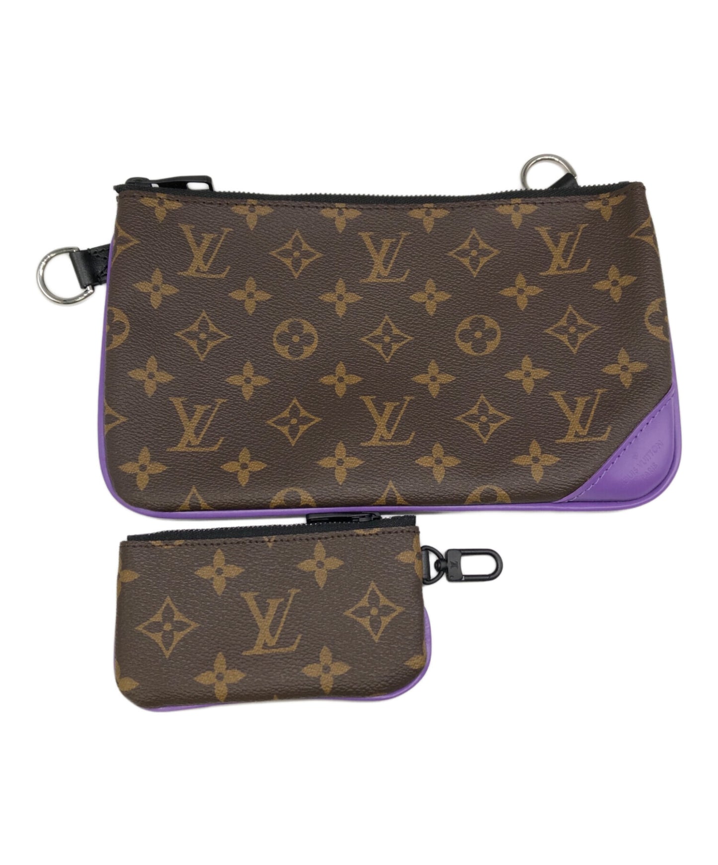 [Pre-owned] LOUIS VUITTON MONOGRAM MACASSAR TRIO MESSENGER M46266