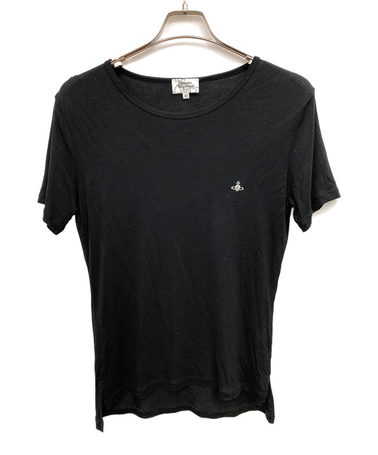 [Pre-owned] Vivienne Westwood Orb Embroidery Logo Short-Sleeved Cut and Sewn VW-GT-73953