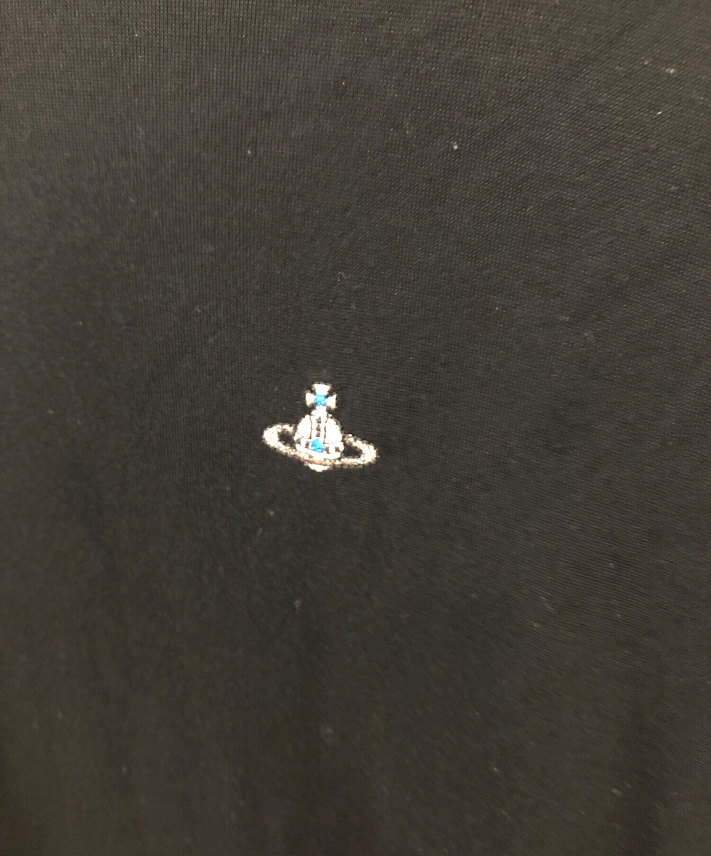 [Pre-owned] Vivienne Westwood Orb Embroidery Logo Short-Sleeved Cut and Sewn VW-GT-73953