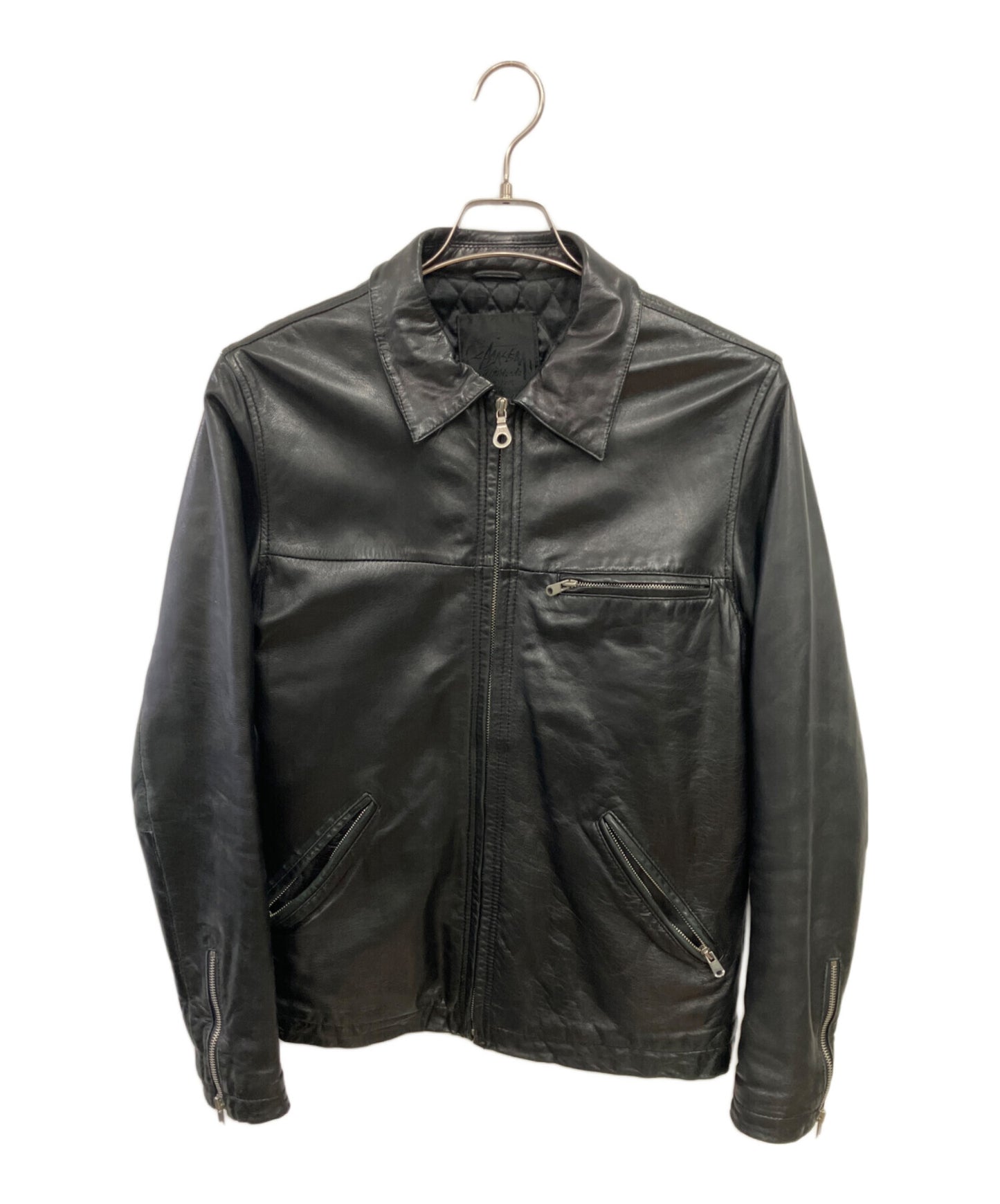 [Pre-owned] stussy single riders jacket