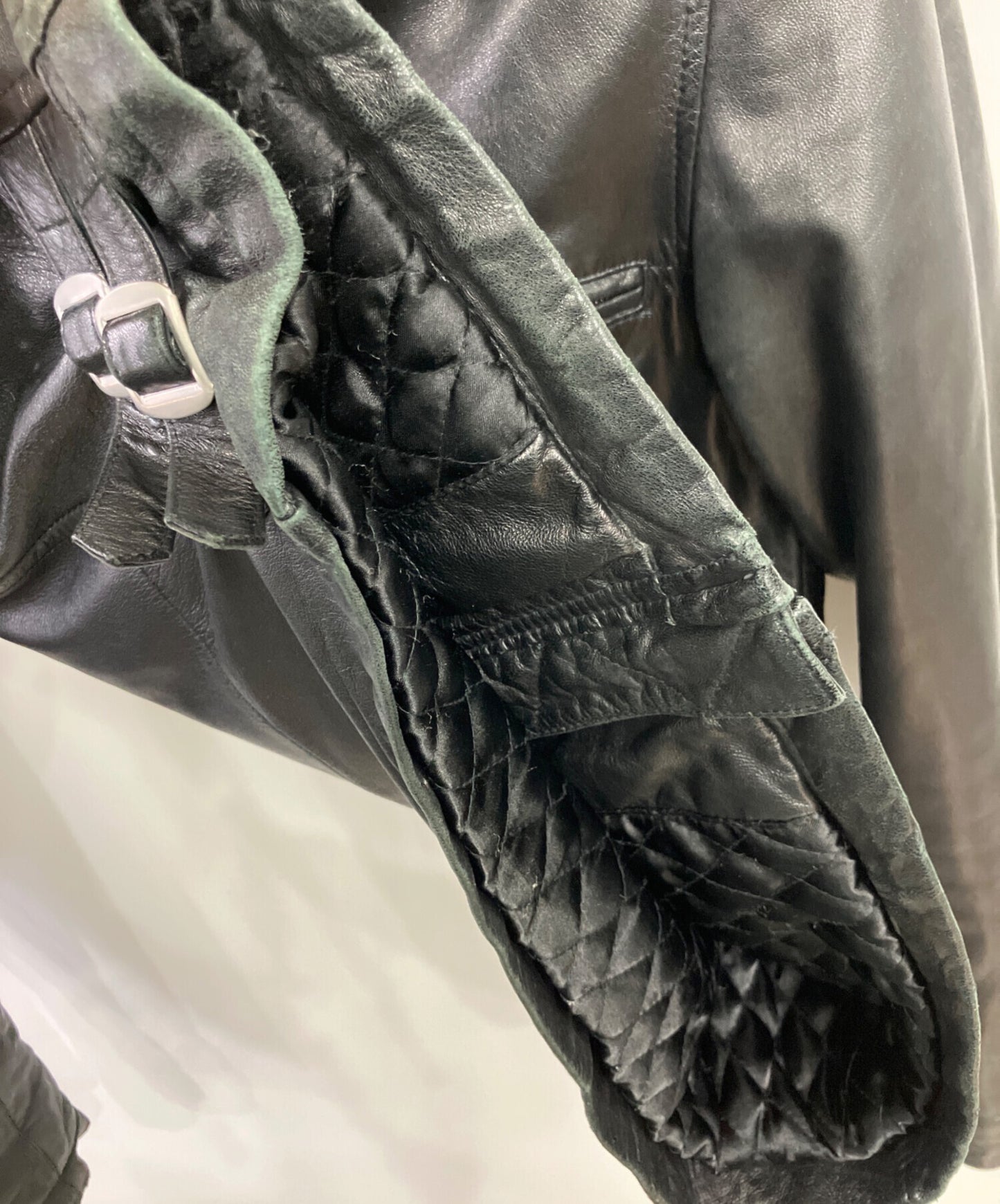 [Pre-owned] stussy single riders jacket