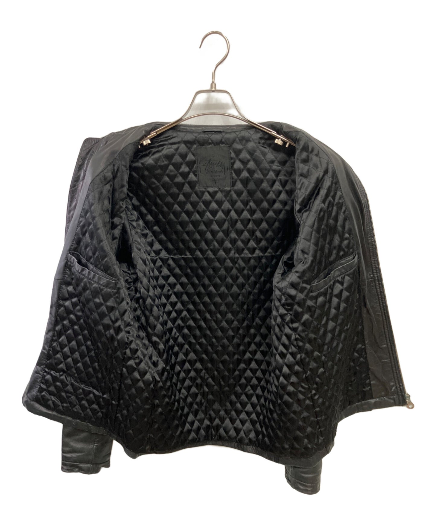 [Pre-owned] stussy single riders jacket