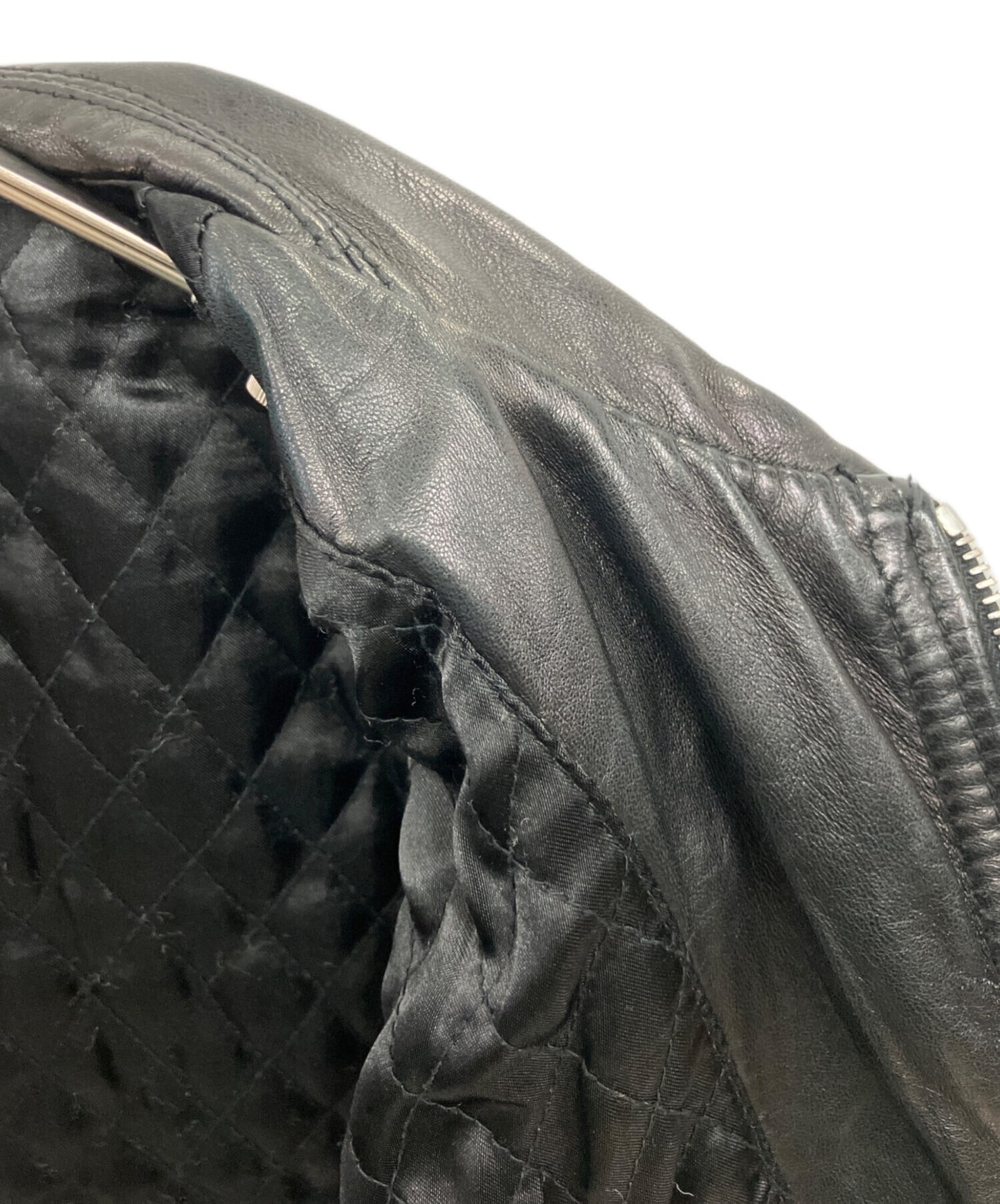 [Pre-owned] stussy single riders jacket