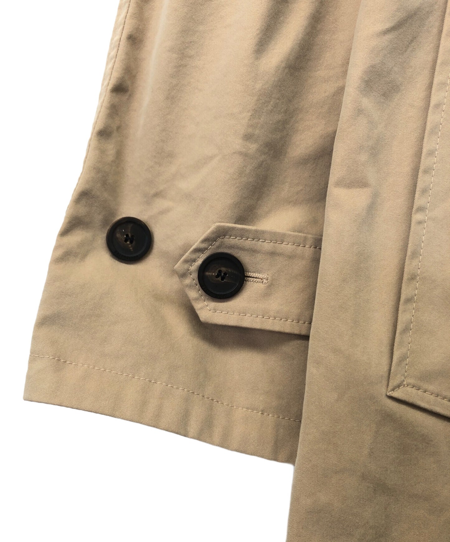 [Pre-owned] BALENCIAGA Stencil Collar Coat with Liner 646775-TJP01