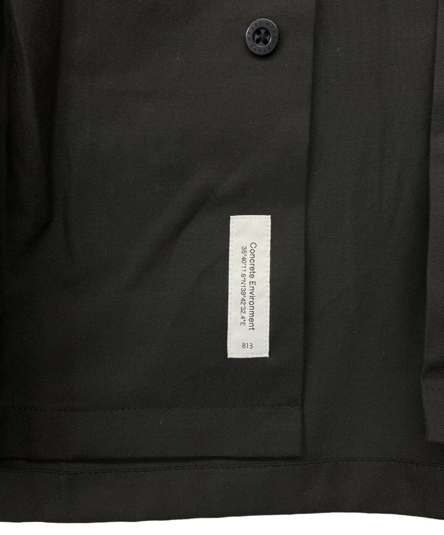 [Pre-owned] WTAPS long-sleeved shirt 252TQDT-SHM06
