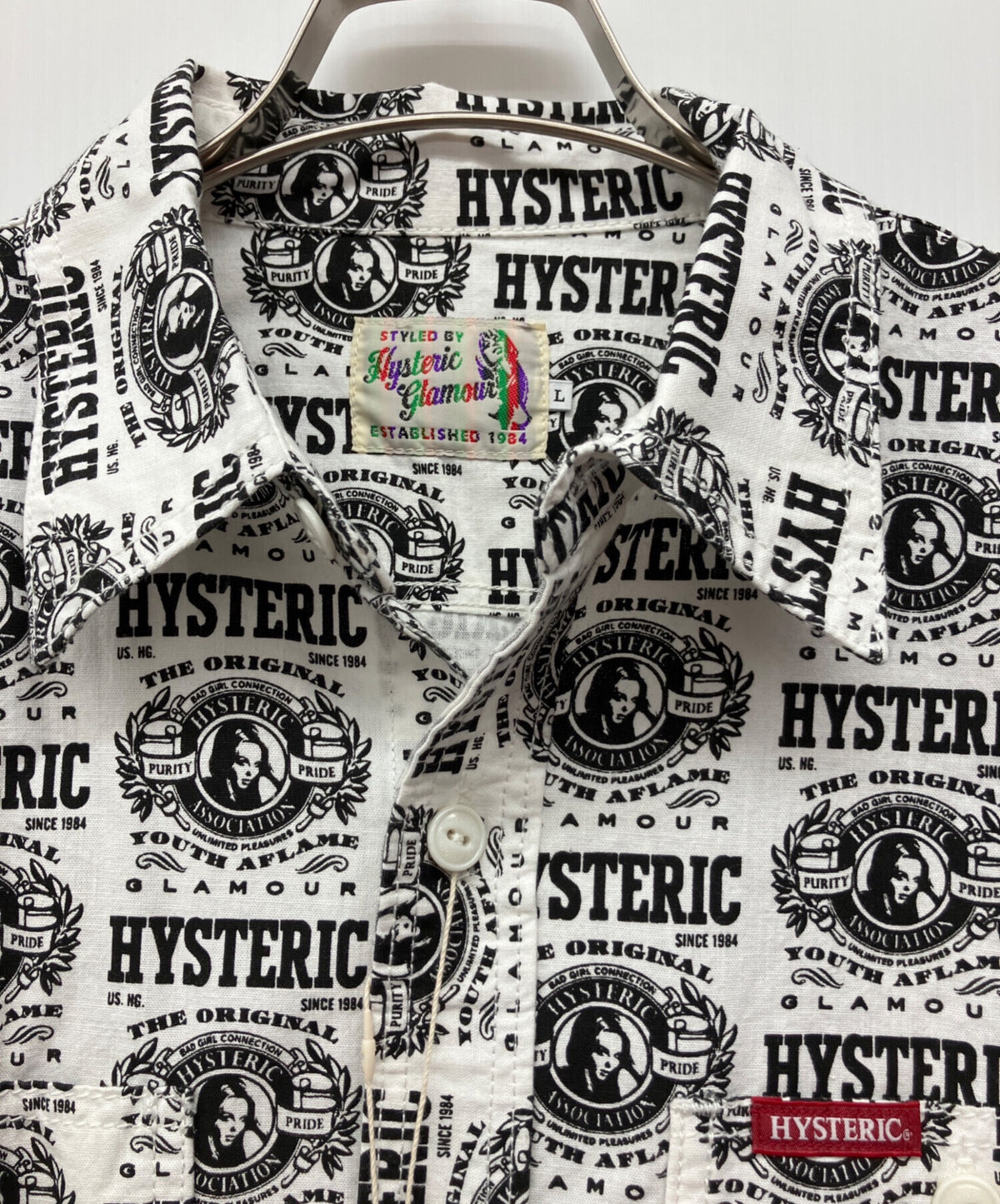 [Pre-owned] Hysteric Glamour long-sleeved shirt 0263AH11