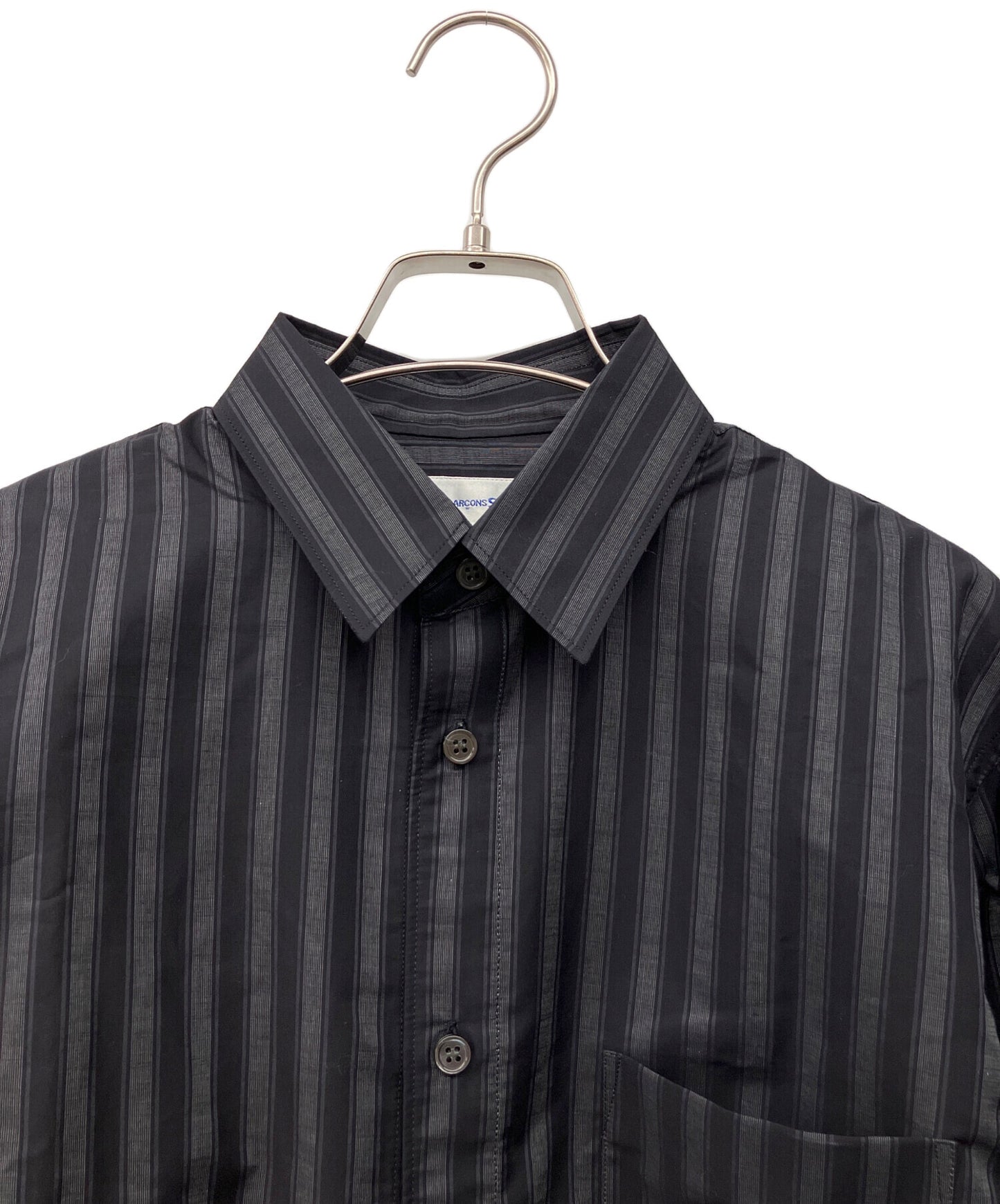 [Pre-owned] COMME des GARCONS 00's Deformed Stripe Tie-Dye L/S W16059