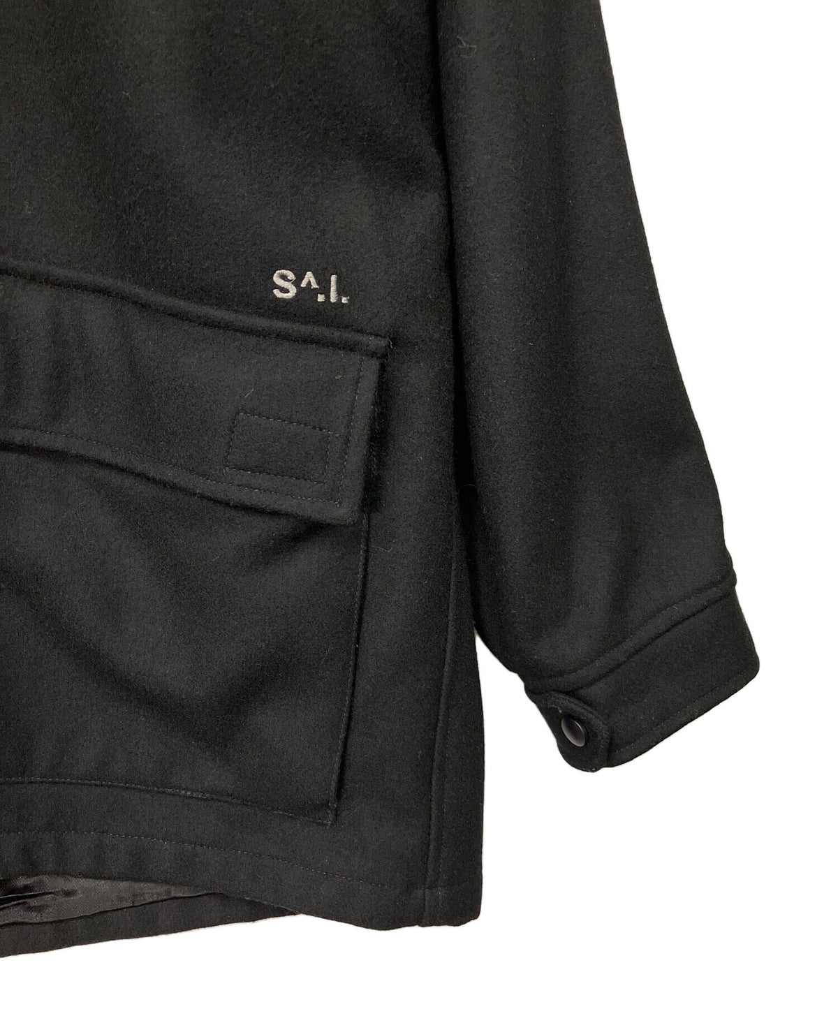 [Pre-owned] stussy Late 90's OLD stussy N.Y.L.T.L.A wool coat
